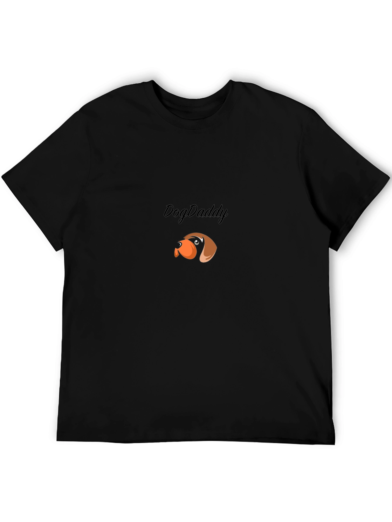 DogDaddy Graphic Tee - Black Cotton Blend