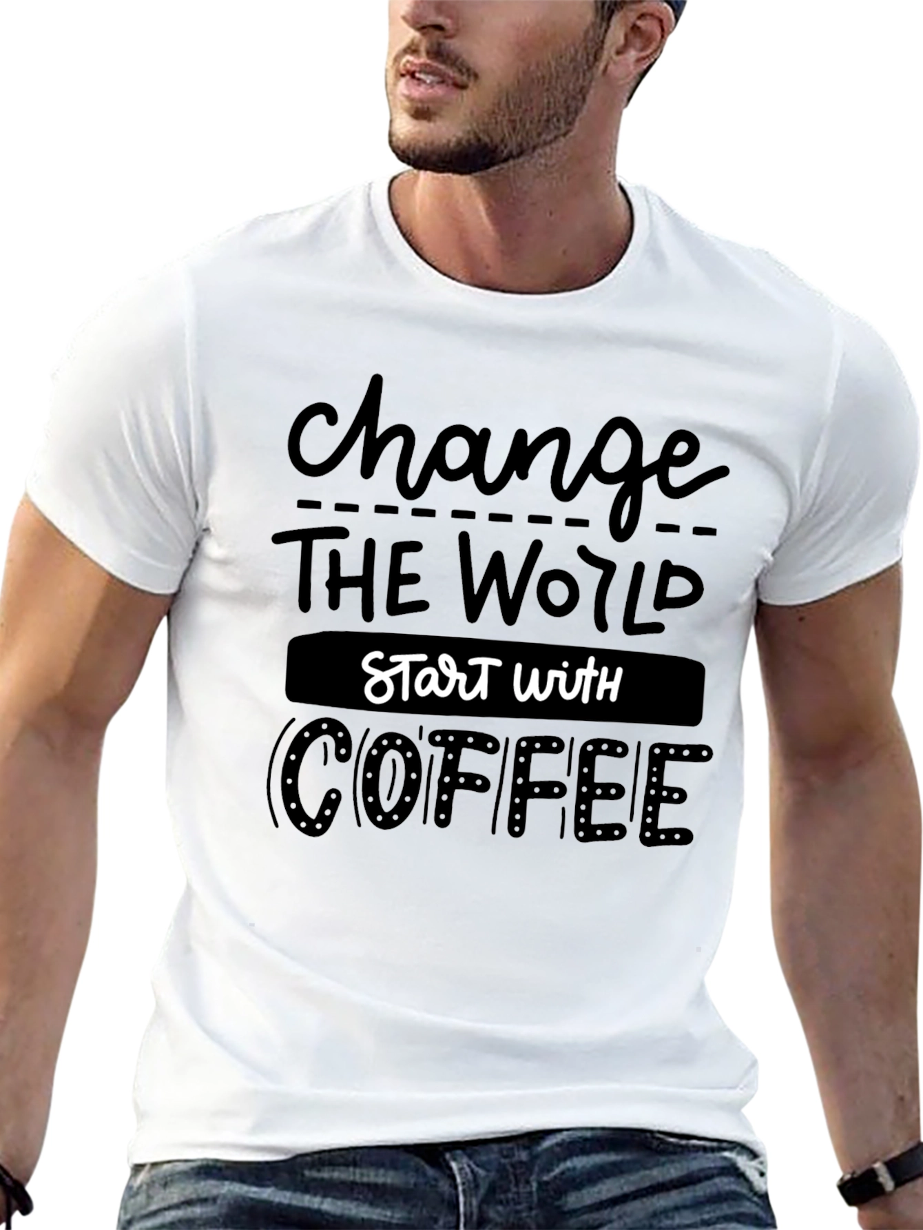 Coffee Motivation Graphic Tee