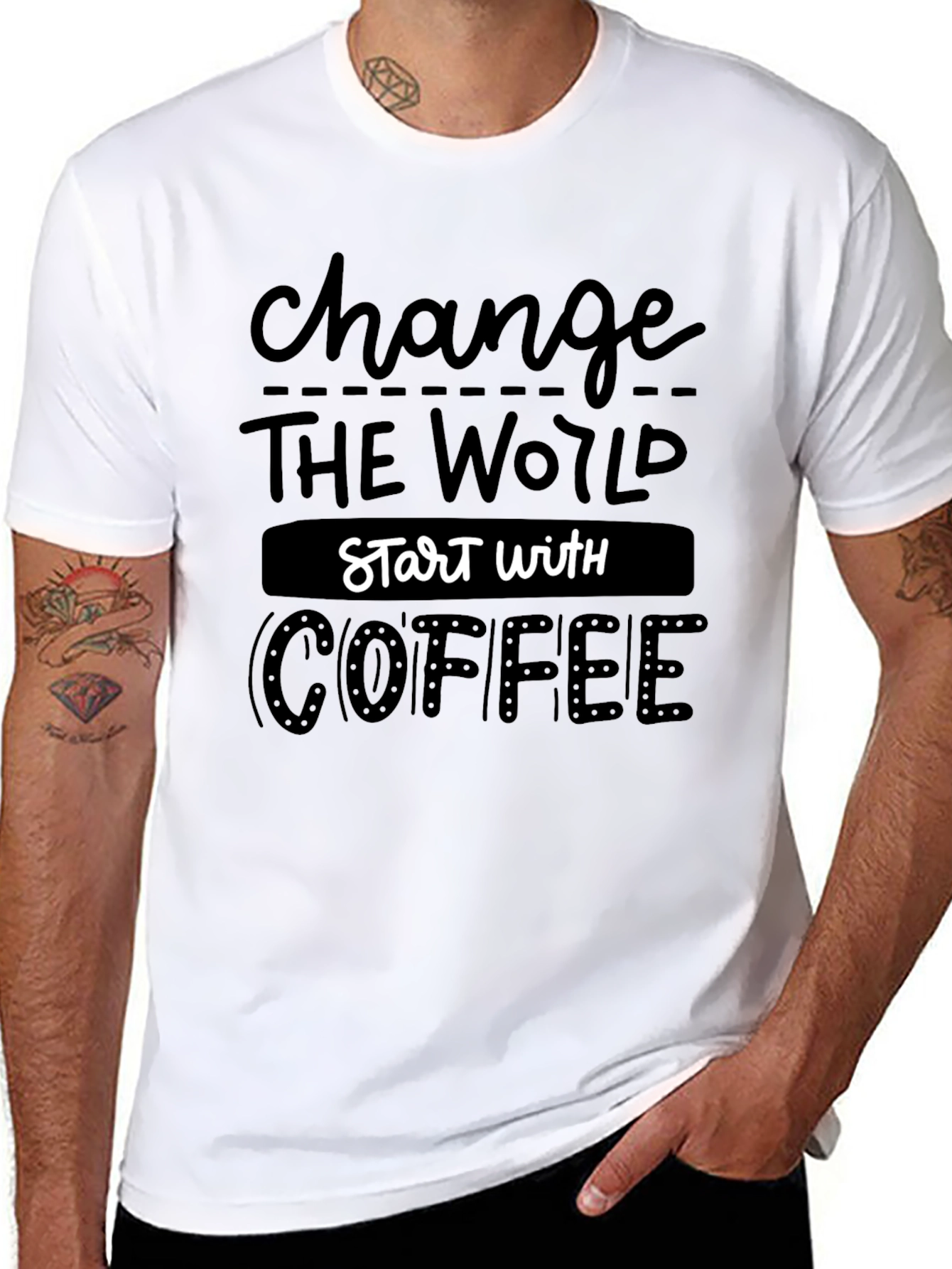 Coffee Motivation Graphic Tee