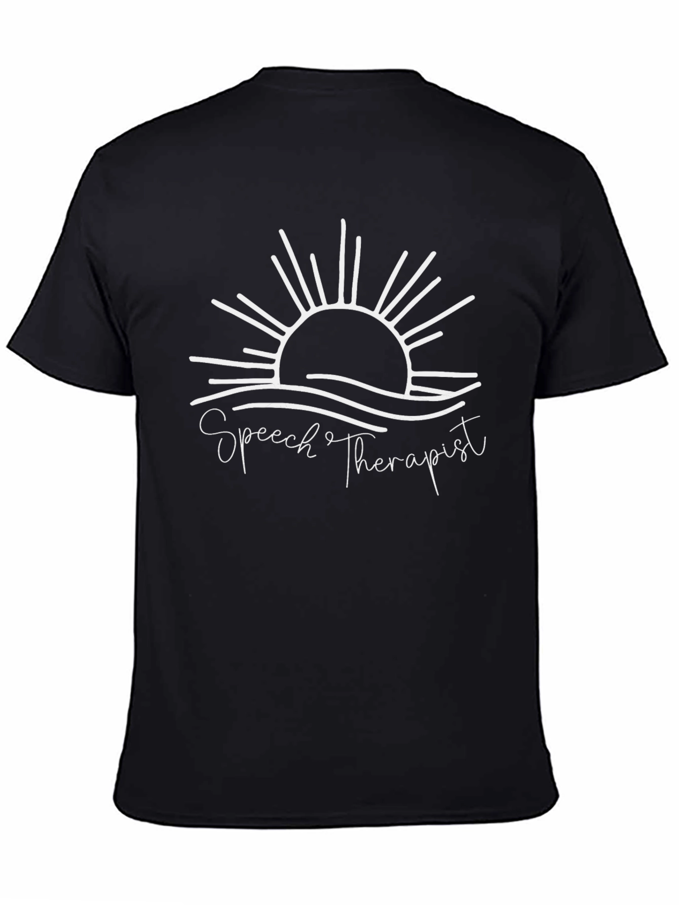 Speech Therapist Sun Graphic T-Shirt