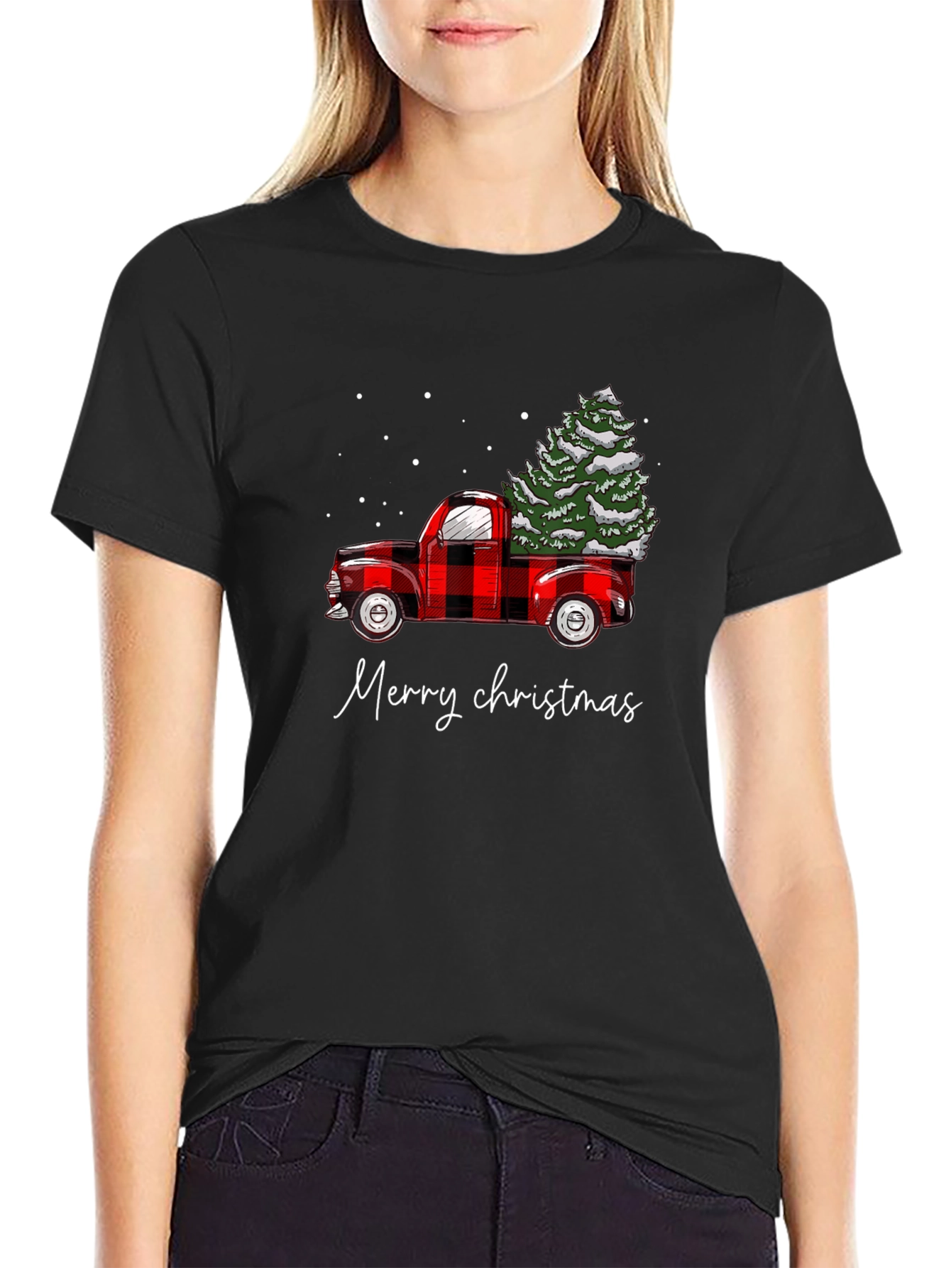 Merry Christmas Truck T-Shirt