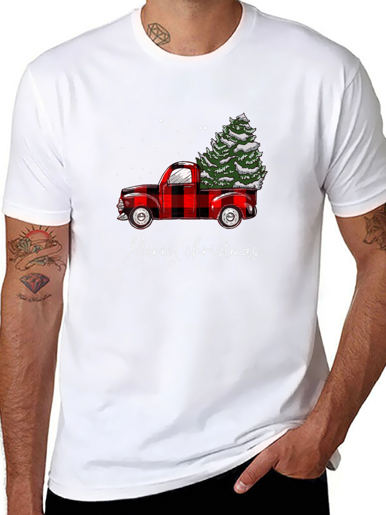 Merry Christmas Truck T-Shirt