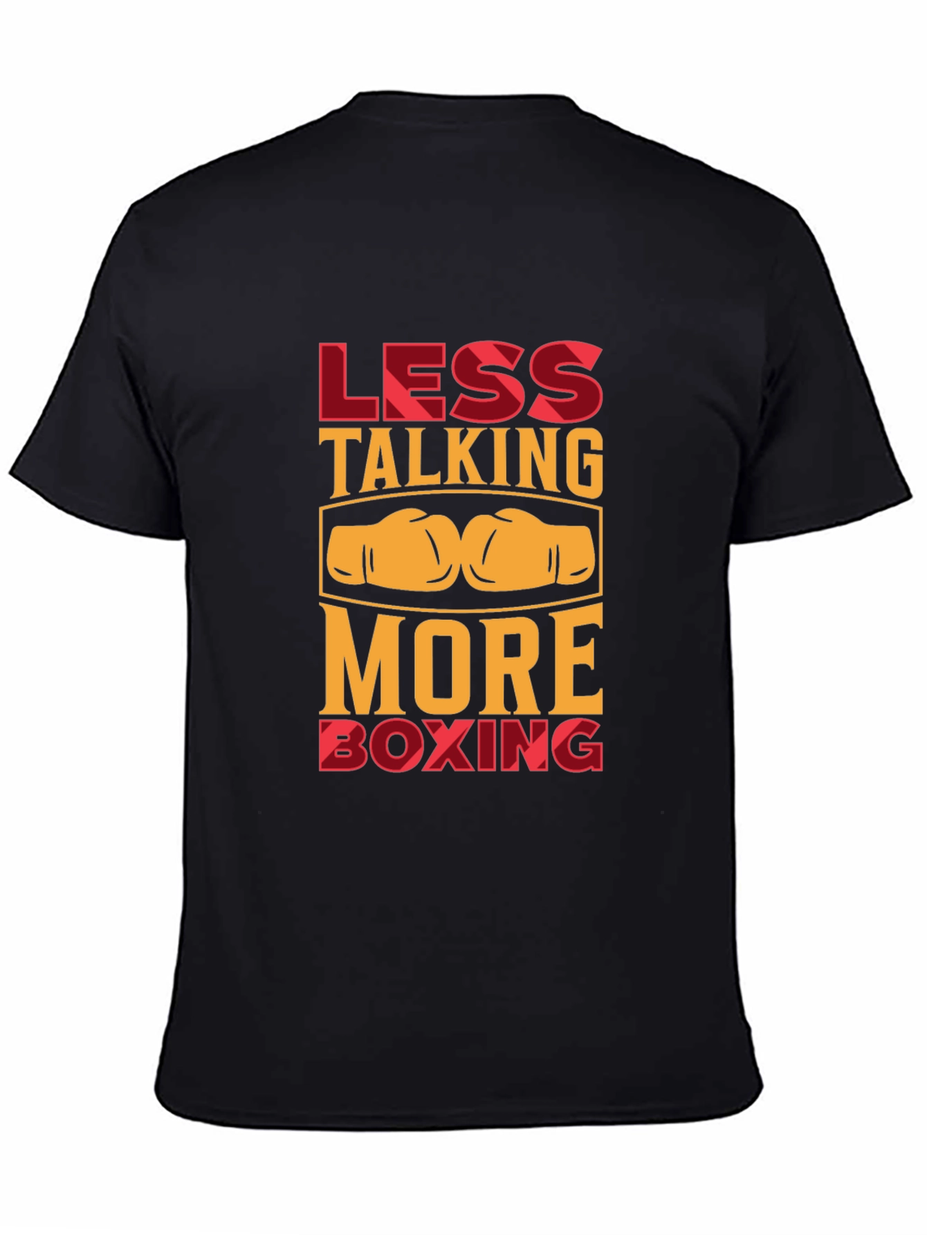 Less Talking More Boxing Graphic T-Shirt