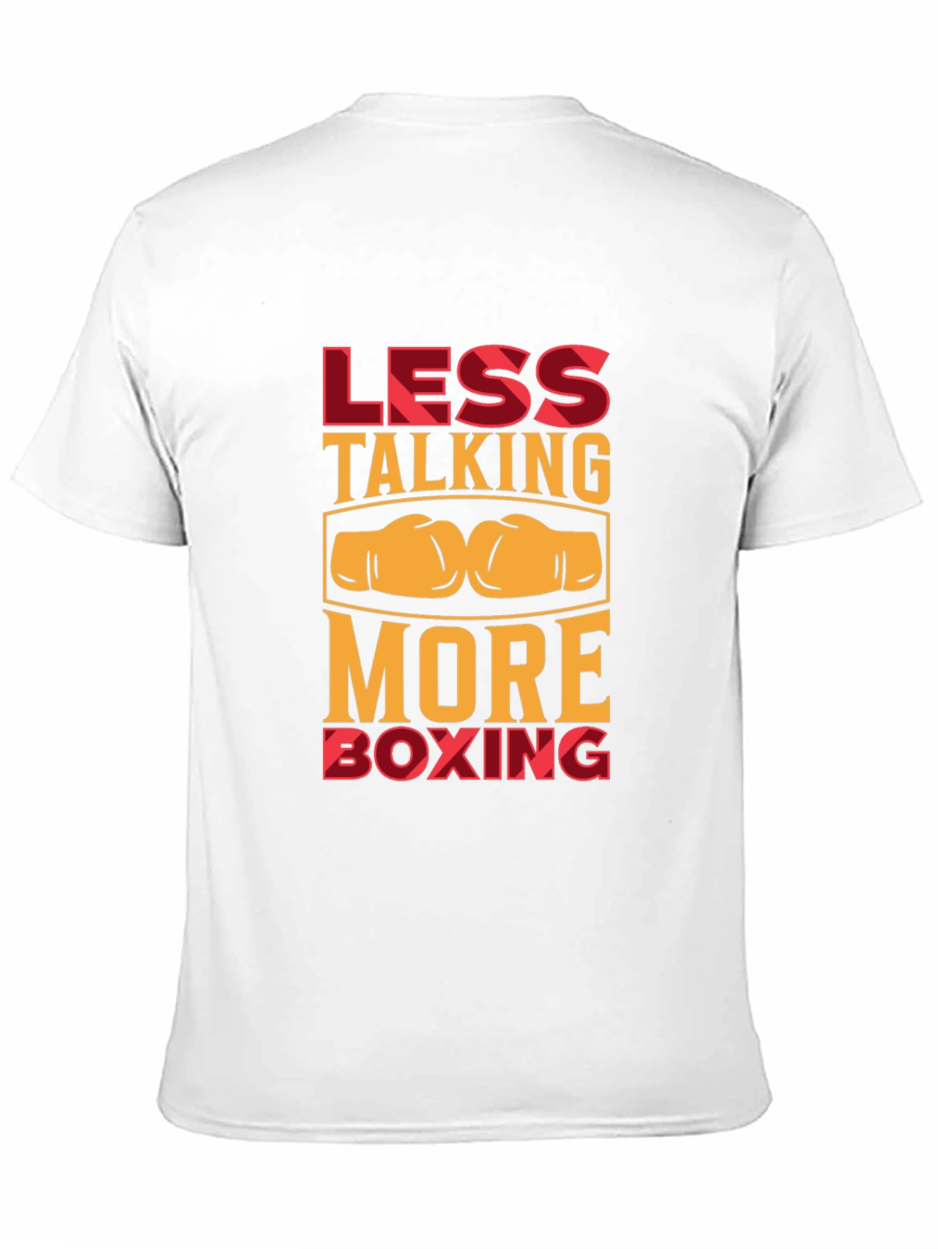 Less Talking More Boxing Graphic T-Shirt