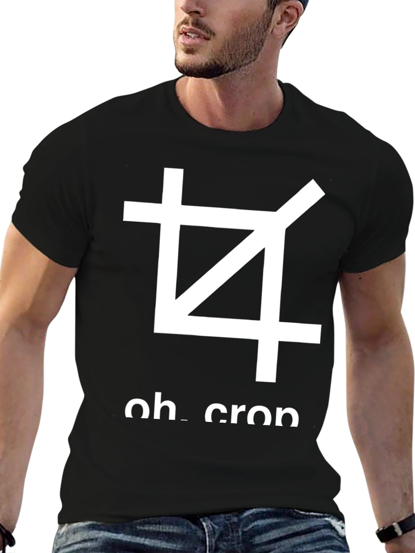 Oh Crop! Graphic T-Shirt