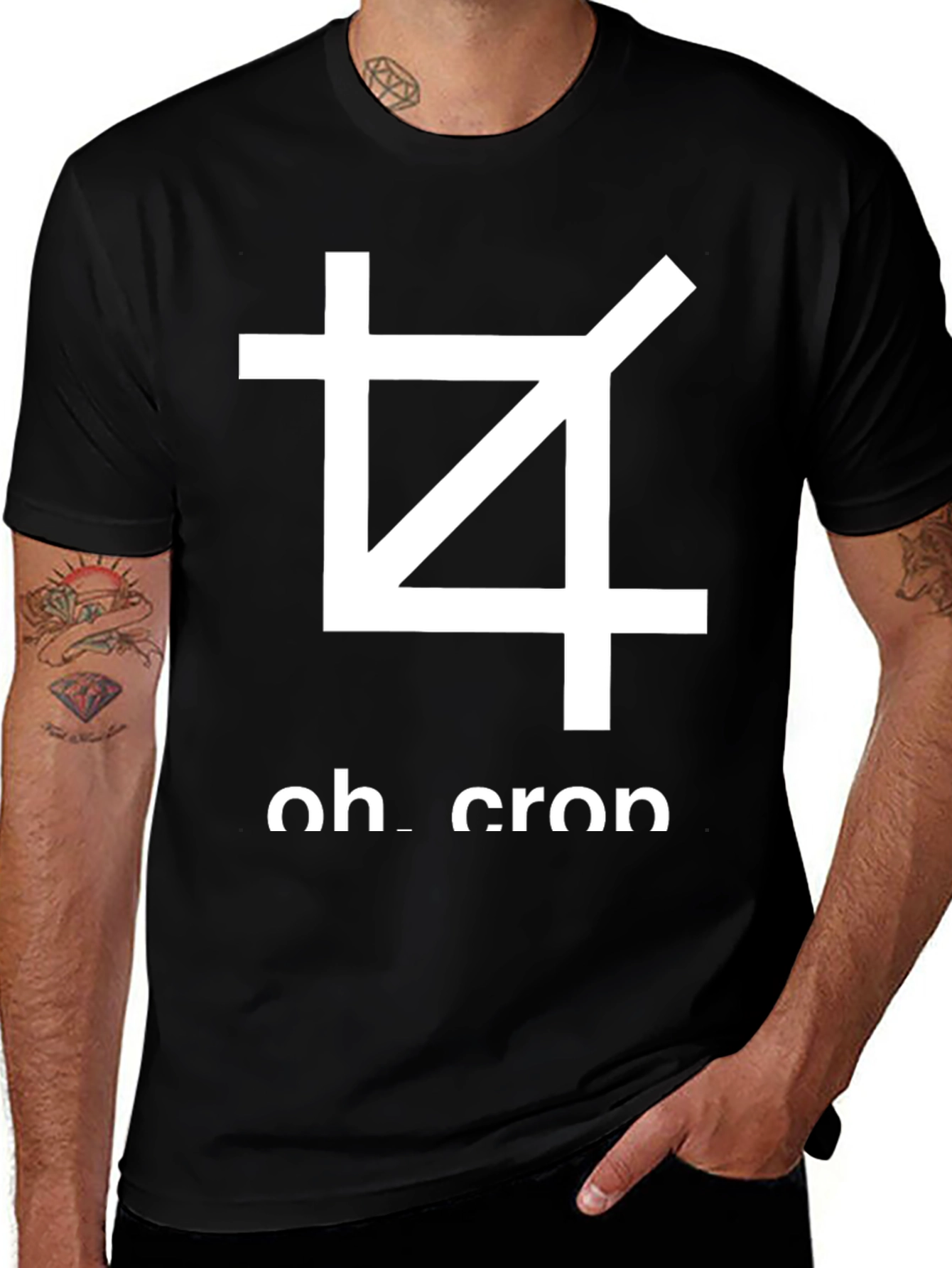 Oh Crop! Graphic T-Shirt