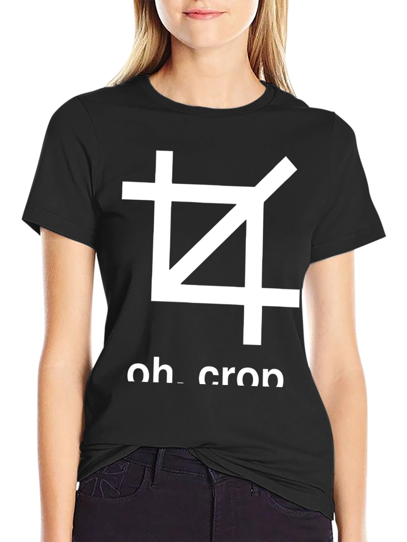 Oh Crop! Graphic T-Shirt