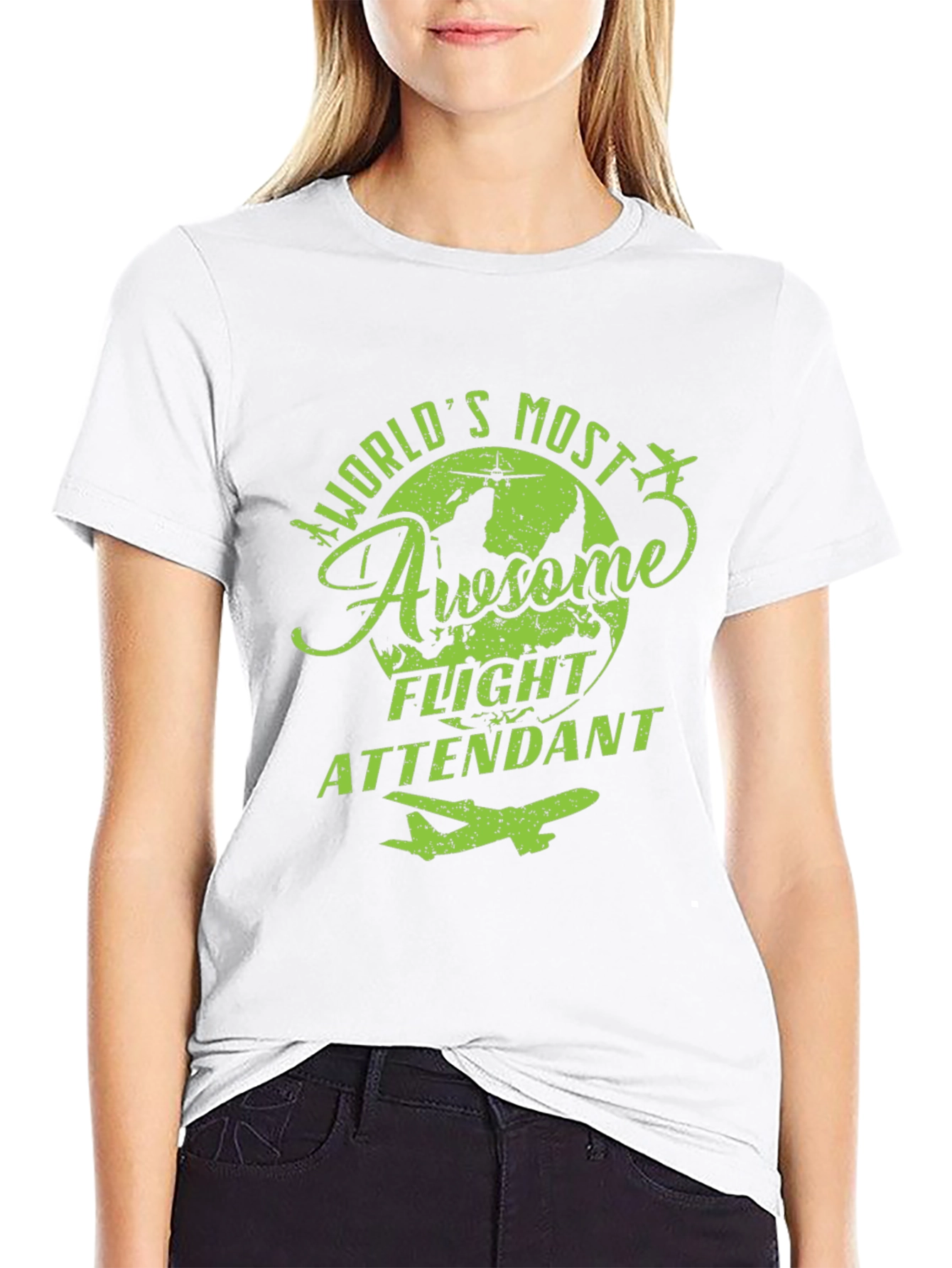Awesome Flight Attendant T-Shirt
