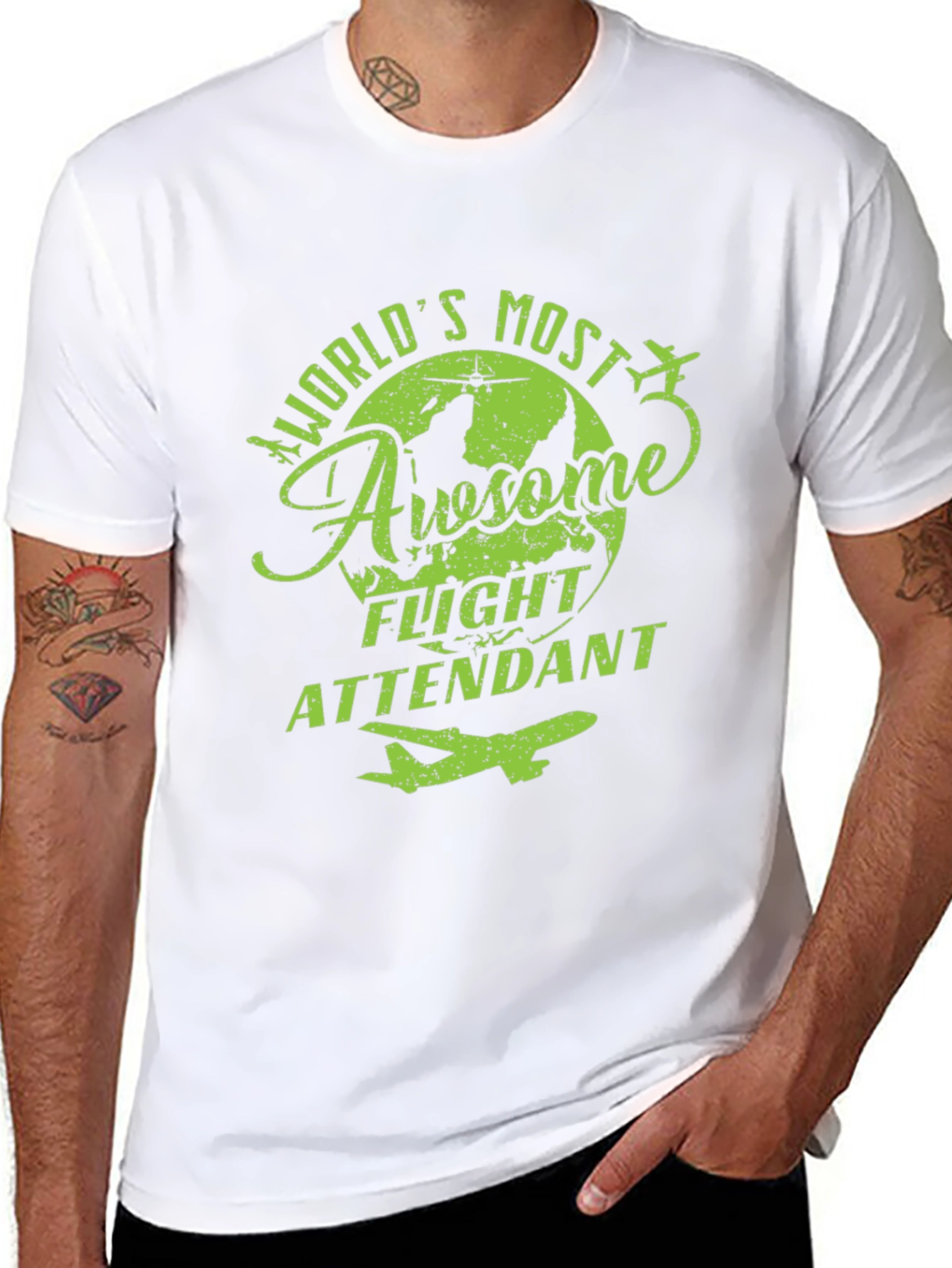 Awesome Flight Attendant T-Shirt