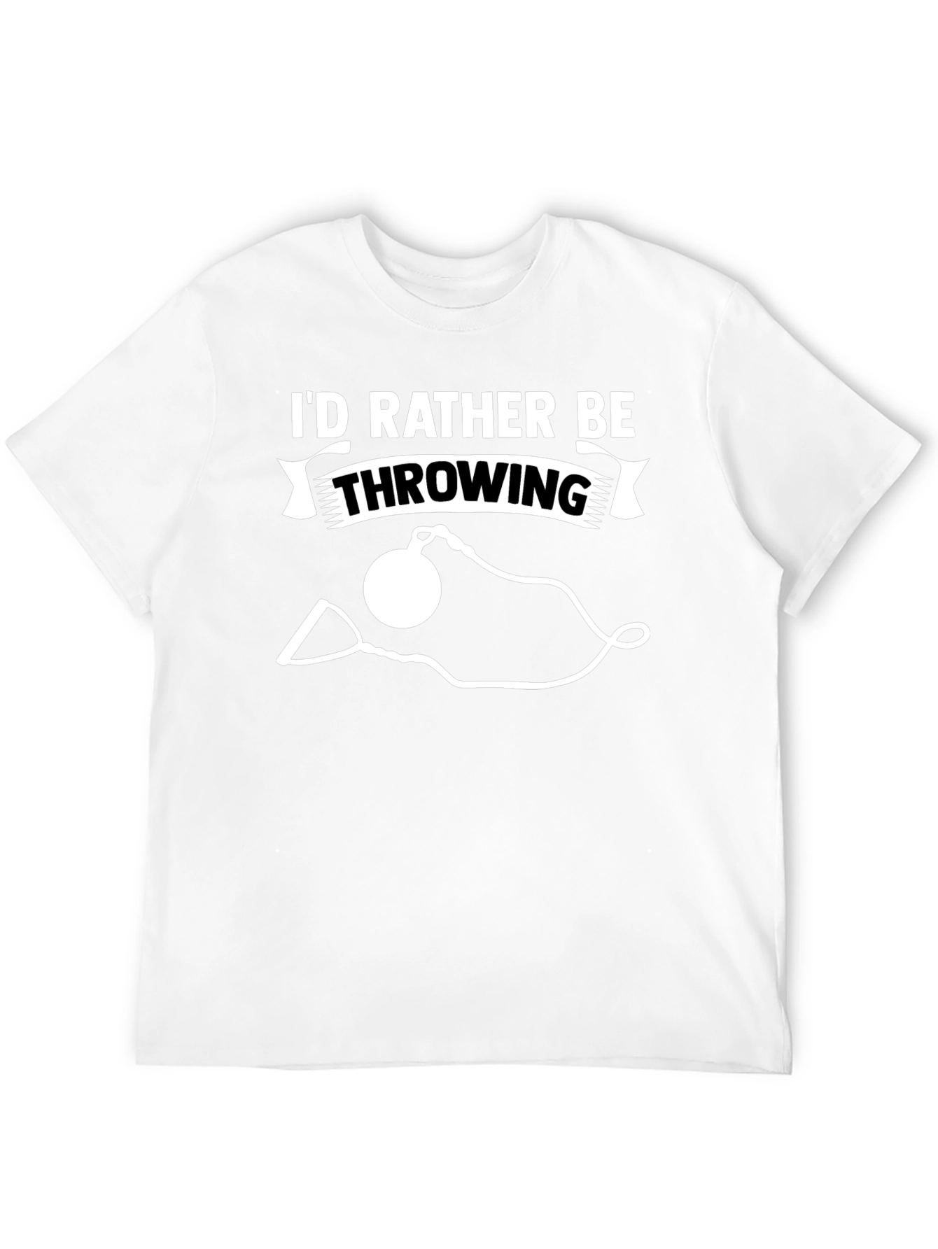 Throwing Shot Put Graphic T-Shirt
