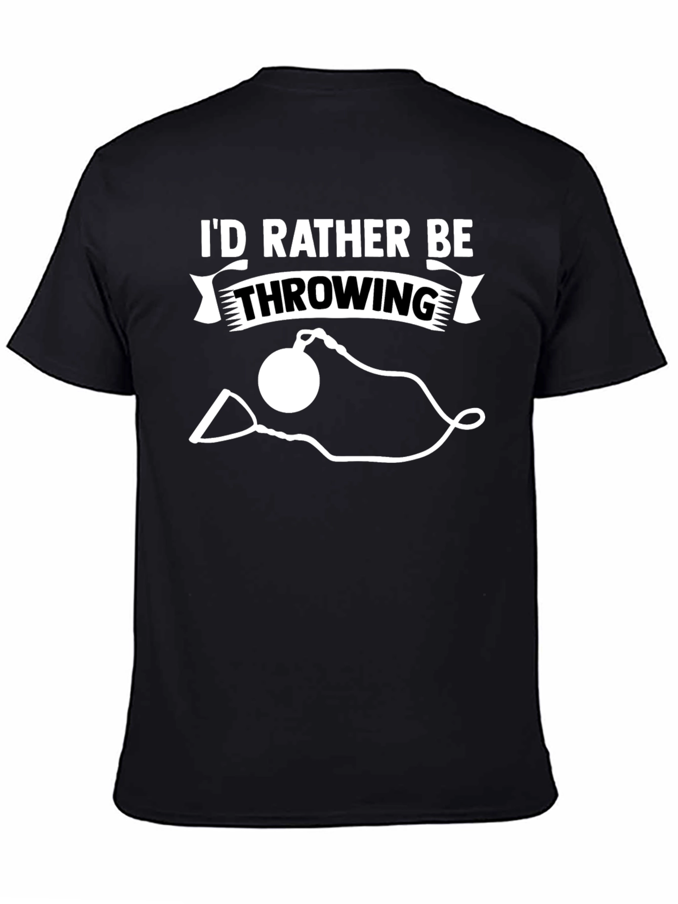 Throwing Shot Put Graphic T-Shirt
