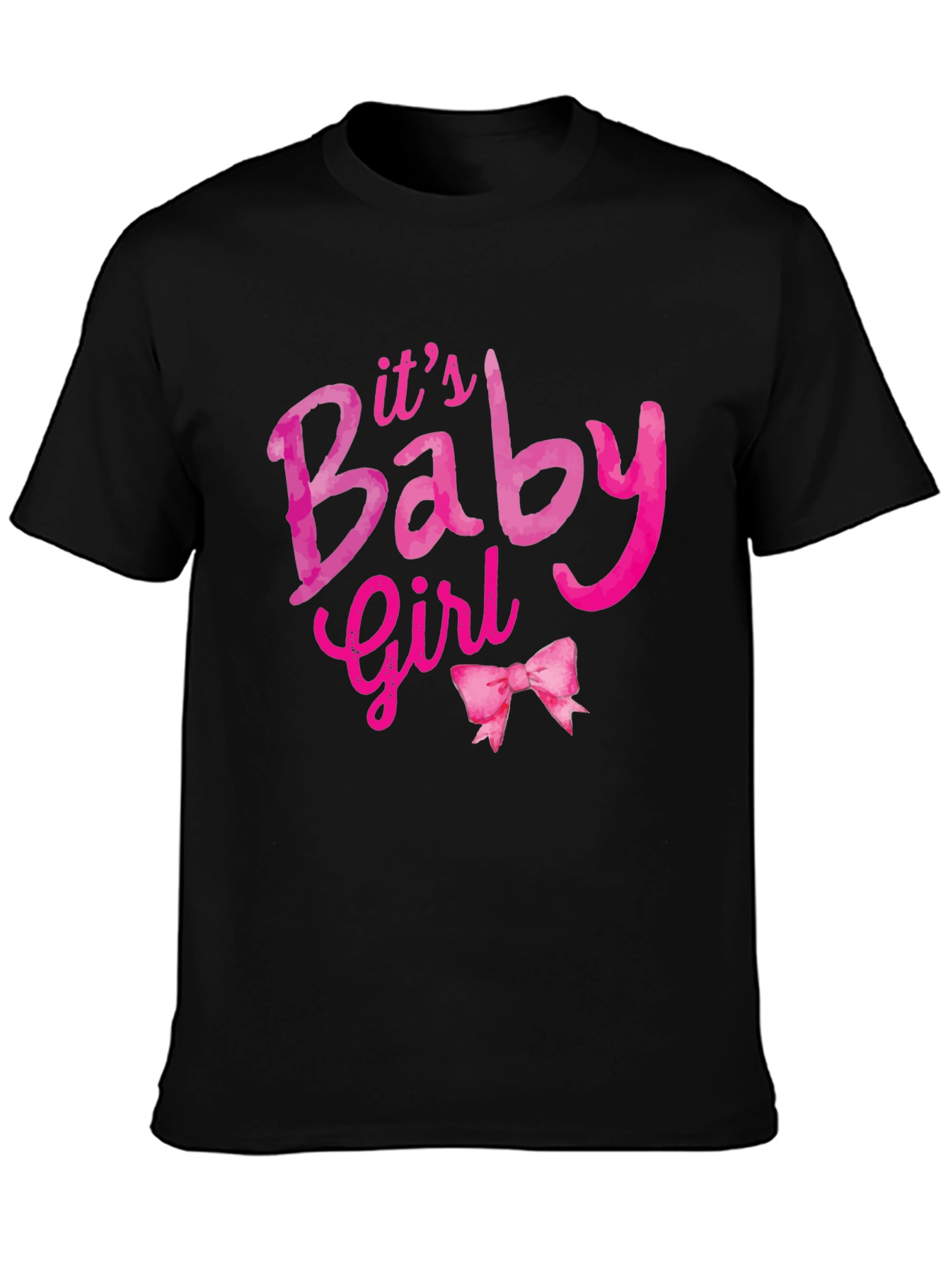 Its a Baby Girl T-Shirt - Pink Design