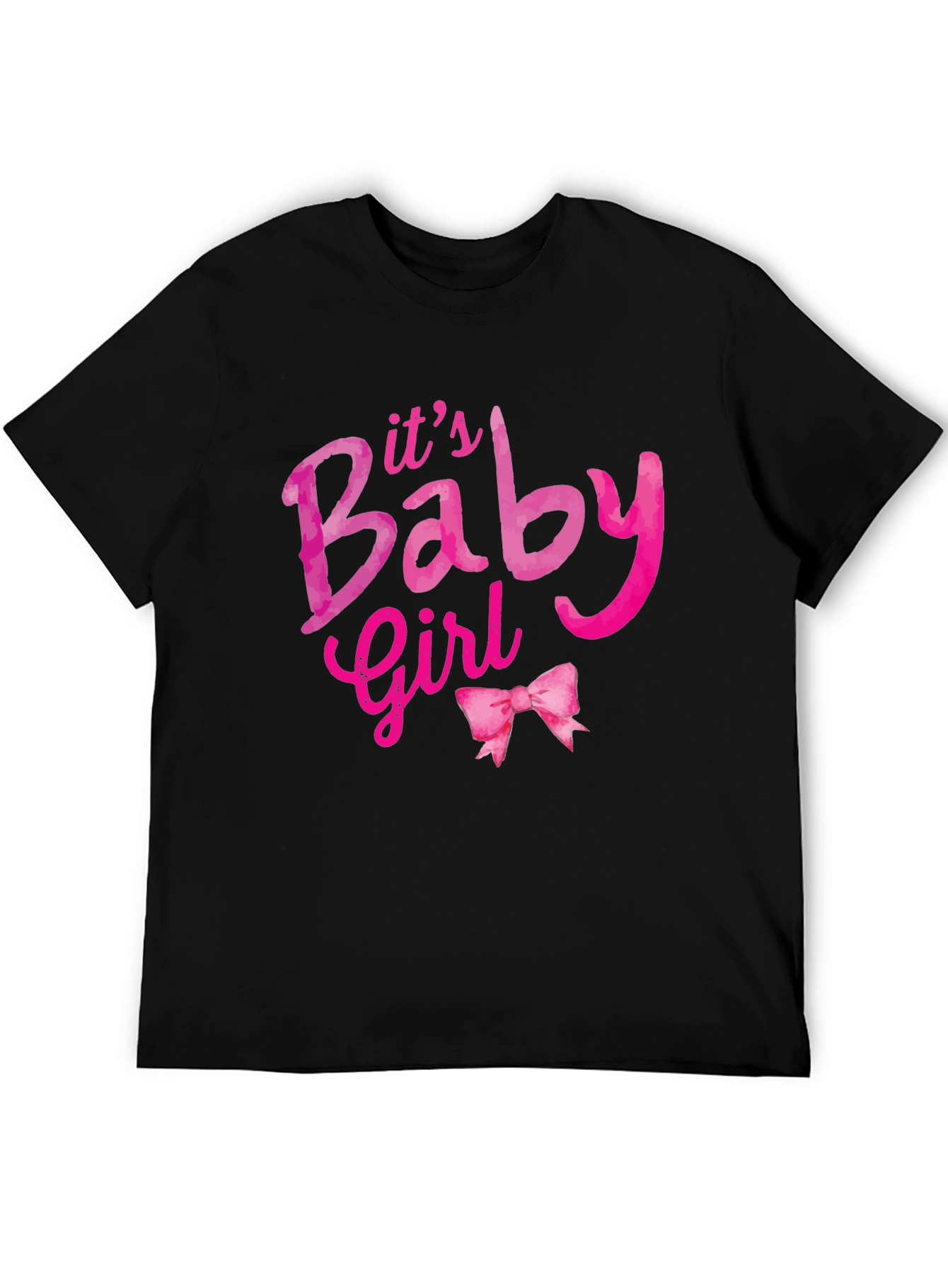 Its a Baby Girl T-Shirt - Pink Design