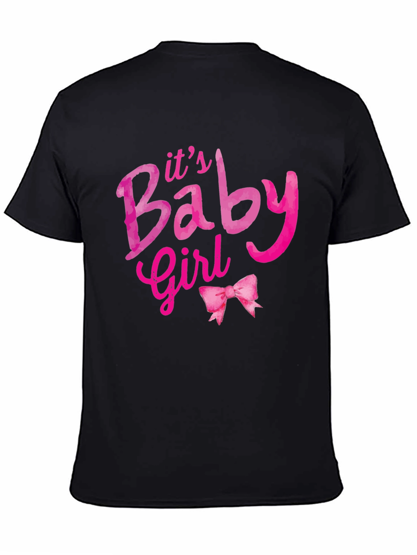 Its a Baby Girl T-Shirt - Pink Design