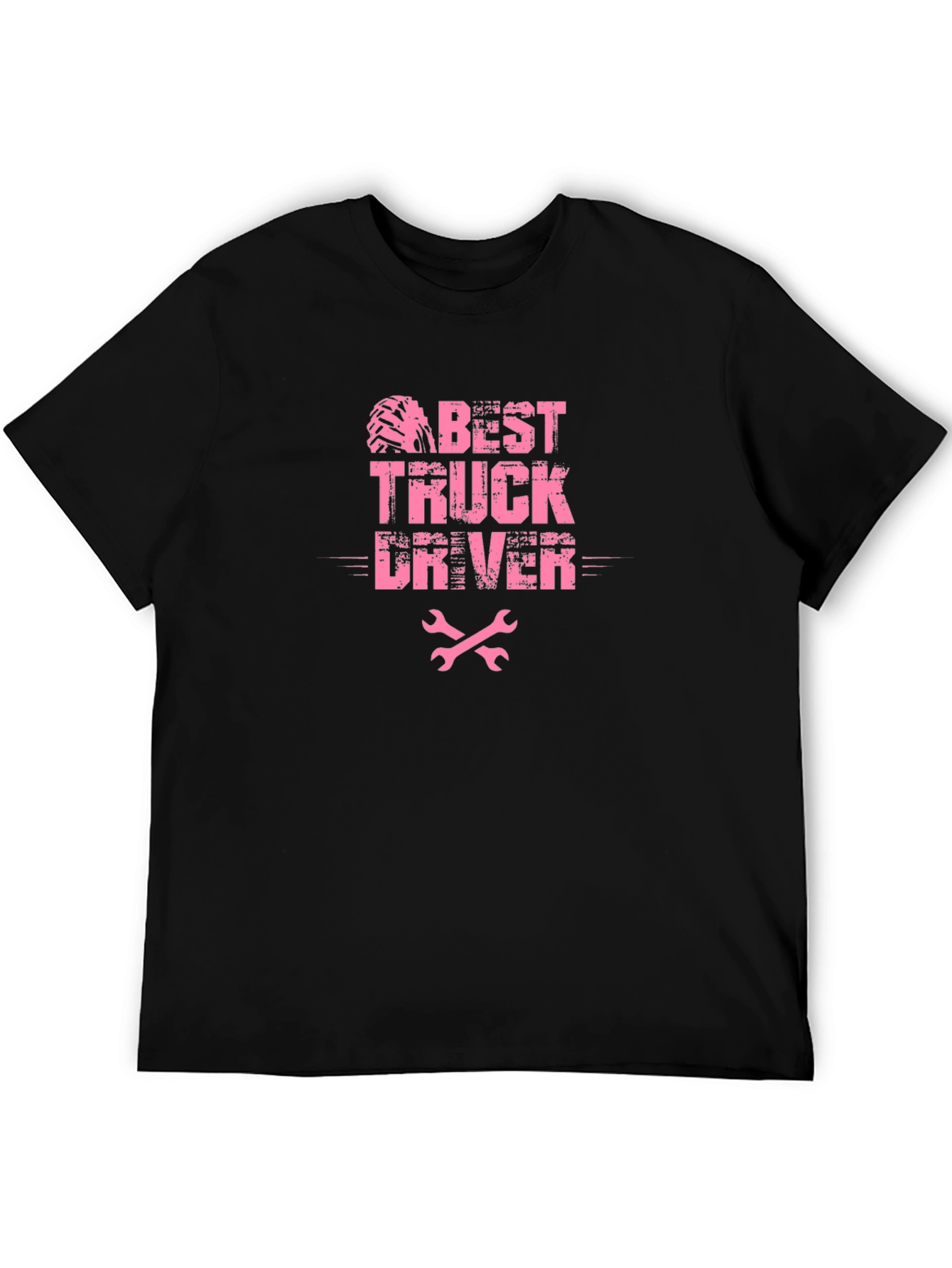 Best Truck Driver Graphic T-Shirt - Black