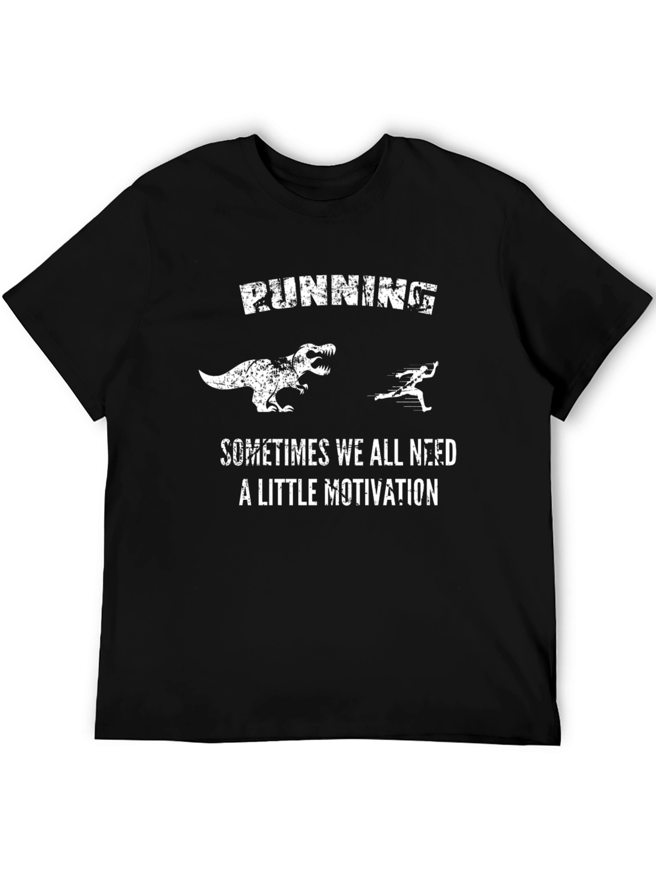 Running Dinosaur T-Shirt: Motivation Tee