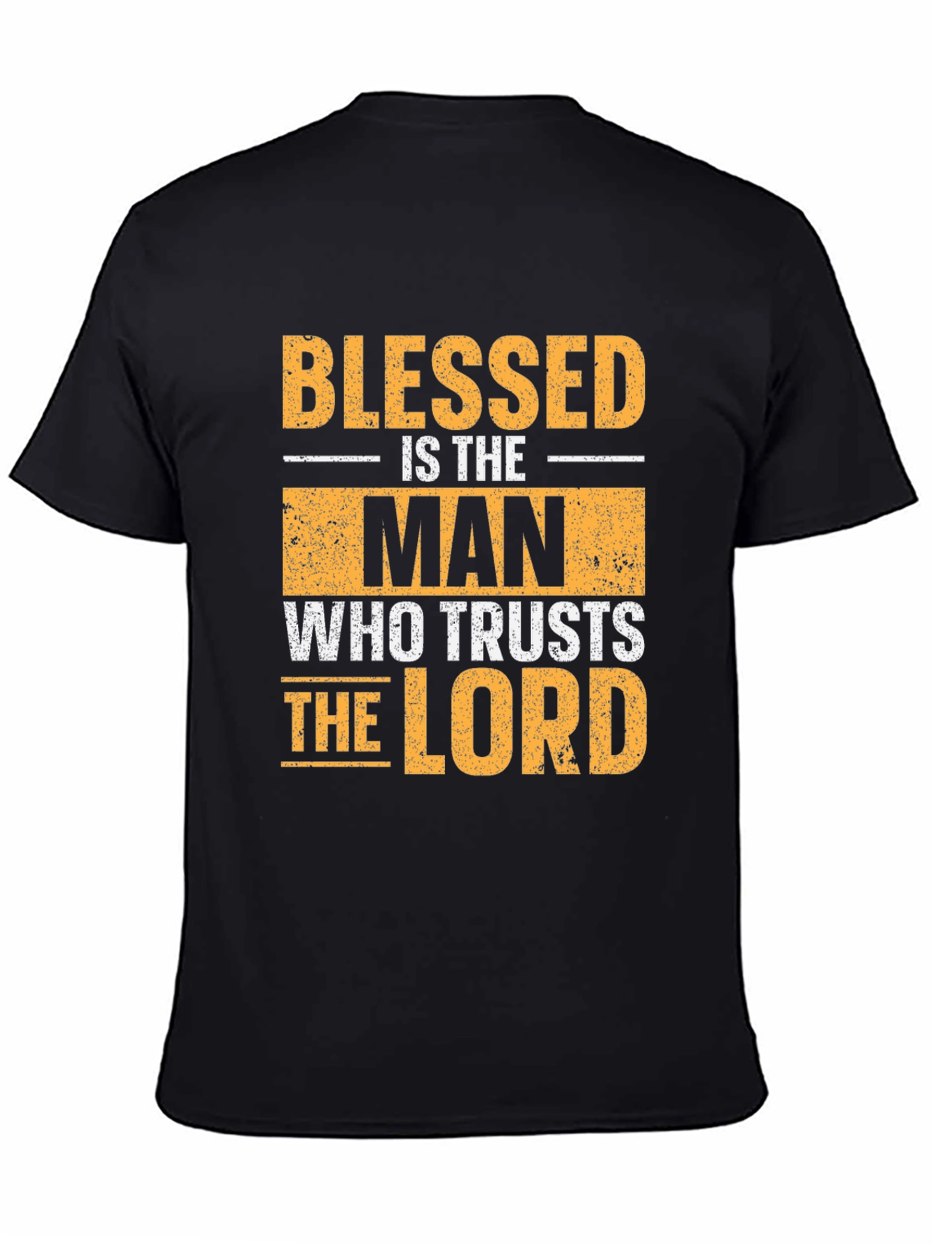 Blessed Is The Man T-Shirt Religious Christian