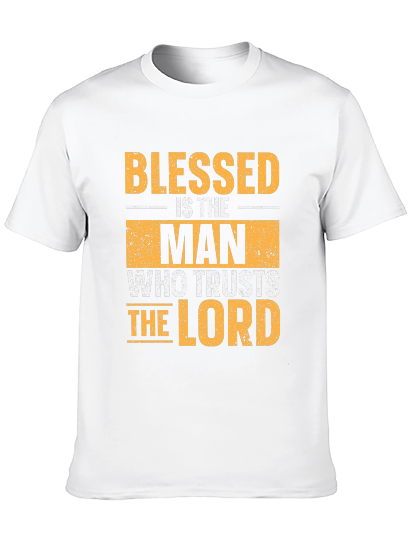 Blessed Is The Man T-Shirt Religious Christian