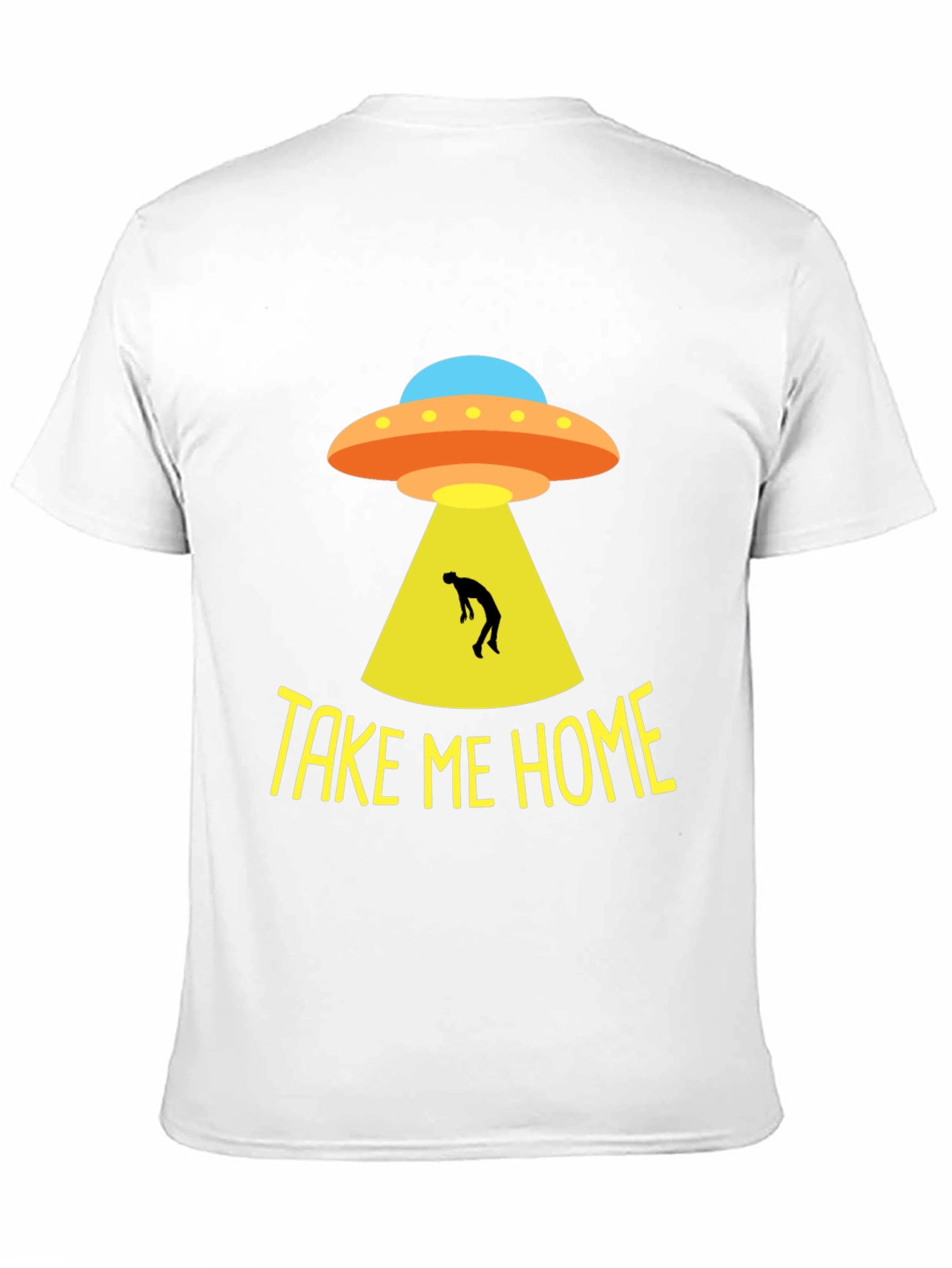 Take Me Home UFO Abduction Graphic Tee
