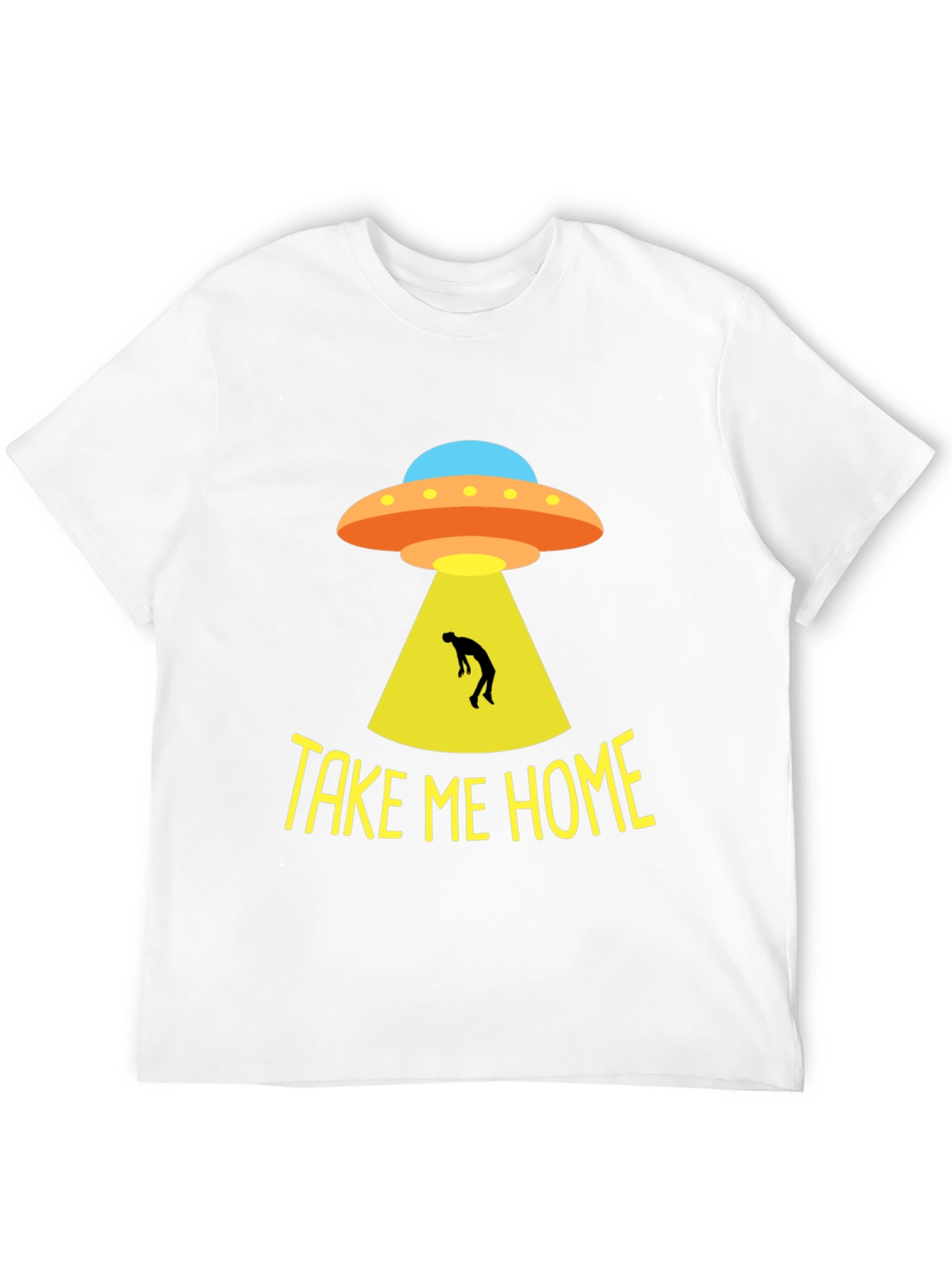 Take Me Home UFO Abduction Graphic Tee