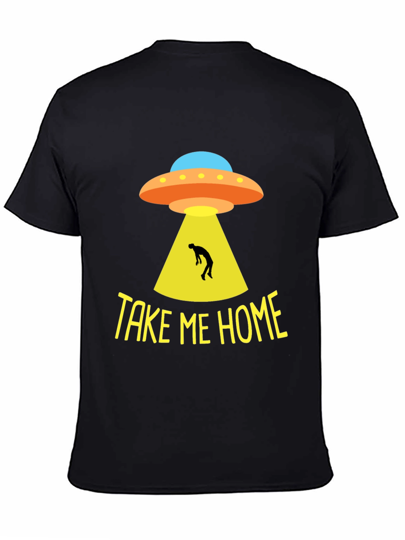 Take Me Home UFO Abduction Graphic Tee
