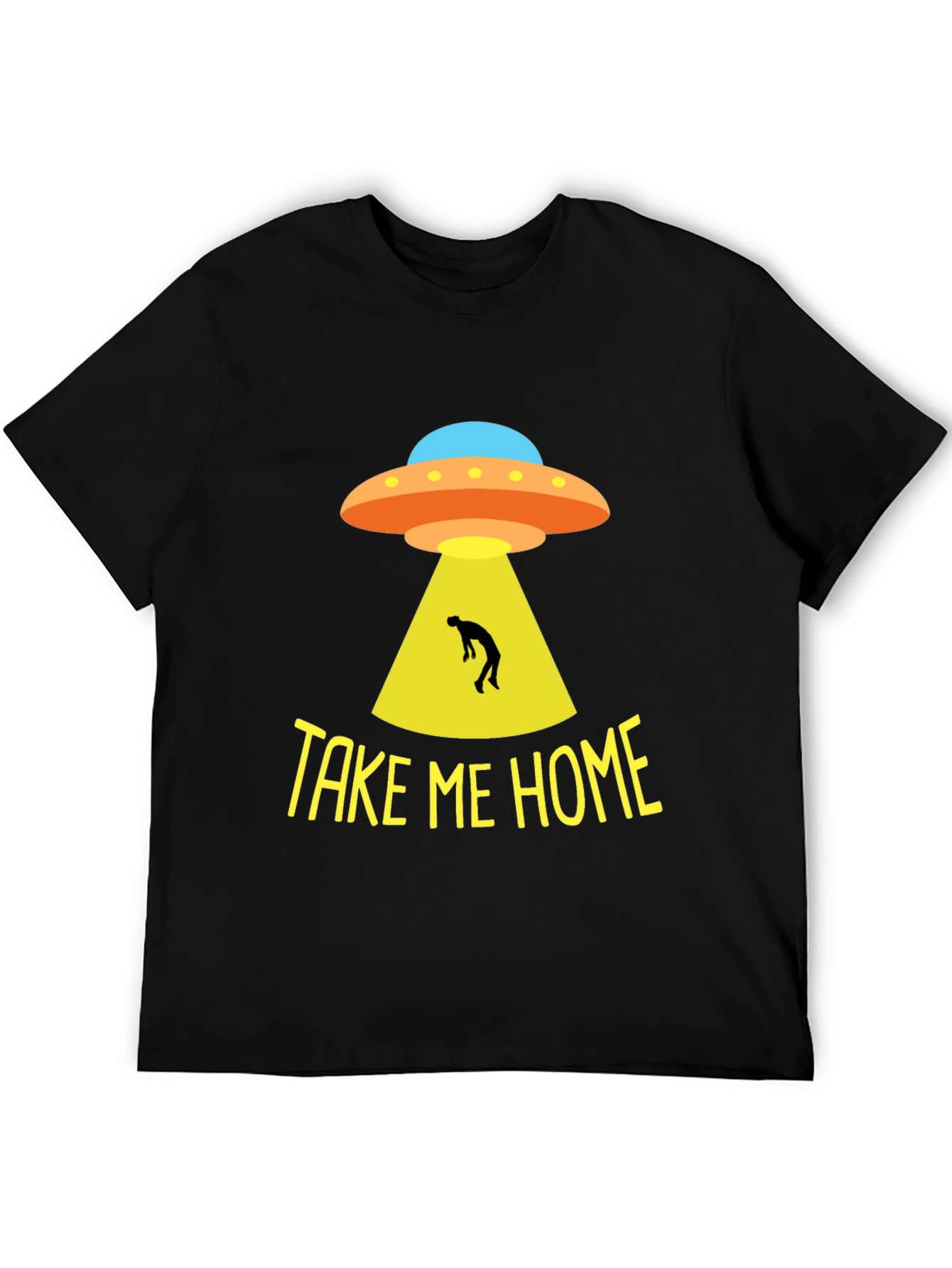 Take Me Home UFO Abduction Graphic Tee