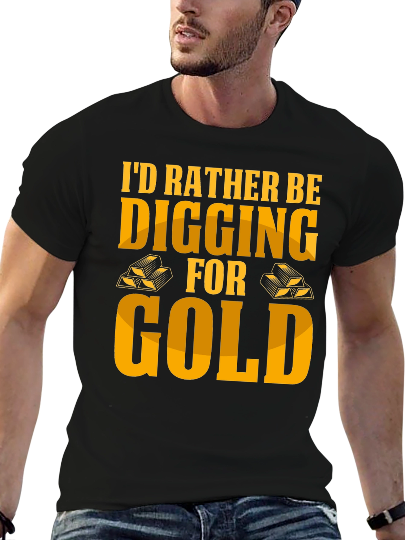 Digging for Gold Graphic Tee