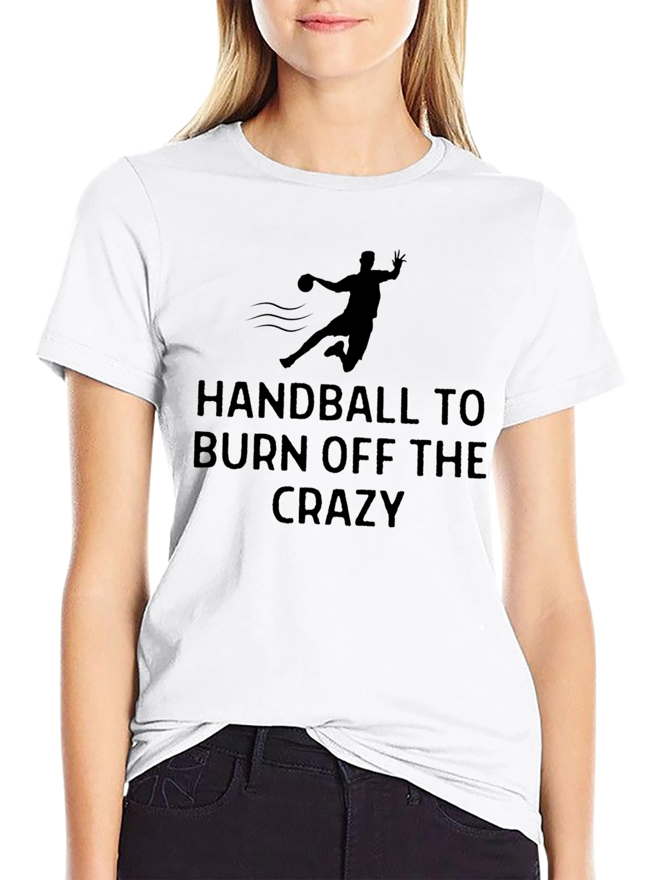 Handball To Burn Off The Crazy Graphic T-Shirt