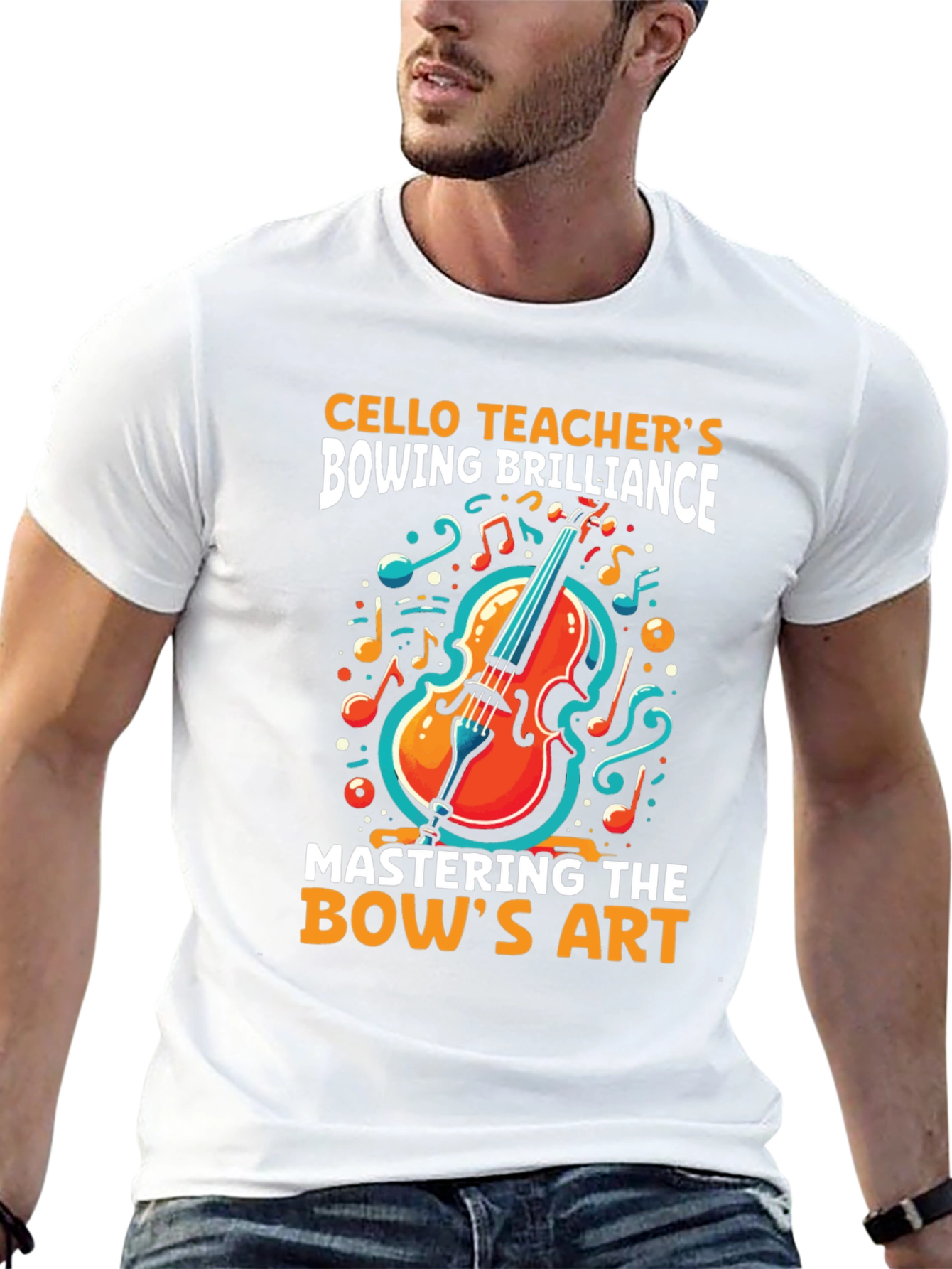 Cello Teachers Bowing Brilliance T-Shirt