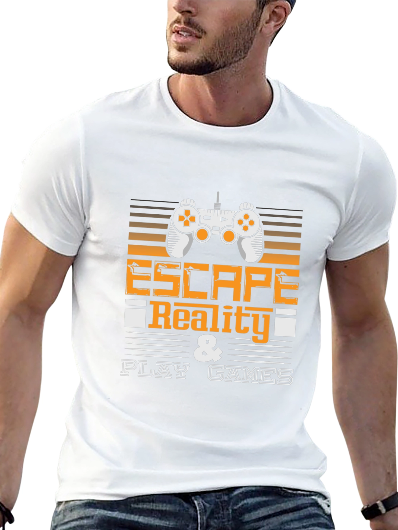 Escape Reality Play Games Black T-Shirt