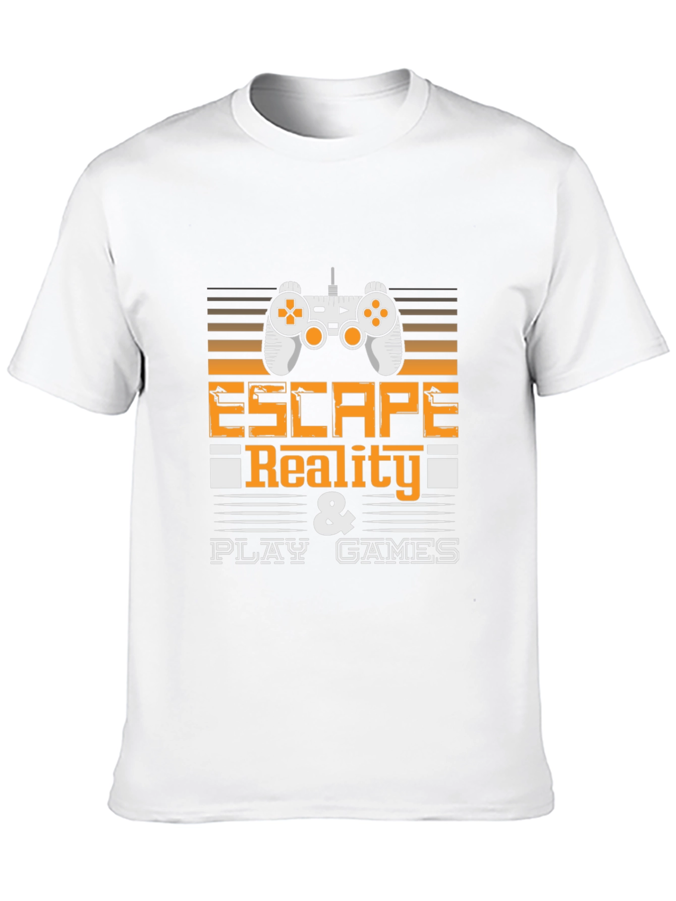 Escape Reality Play Games Black T-Shirt
