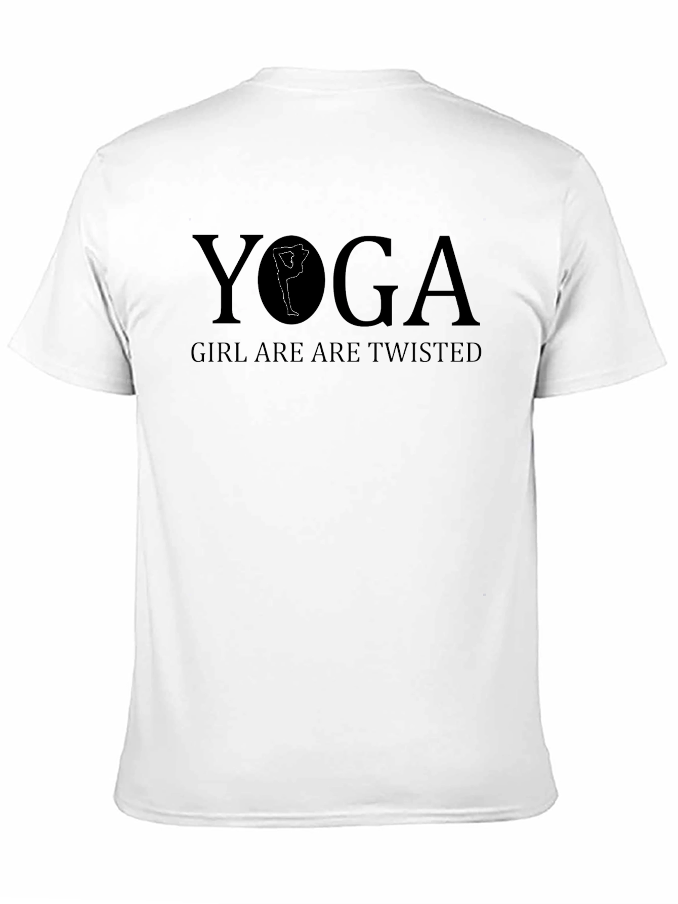 Yoga Girl Twisted T-Shirt | Soft Cotton Tee