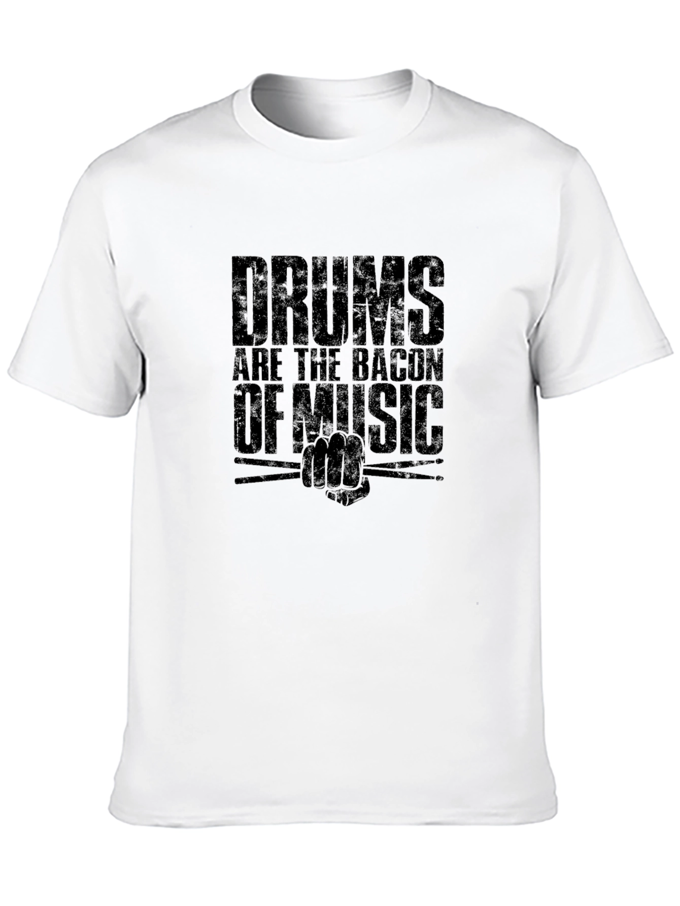Drums are the Bacon of Music Graphic T-Shirt