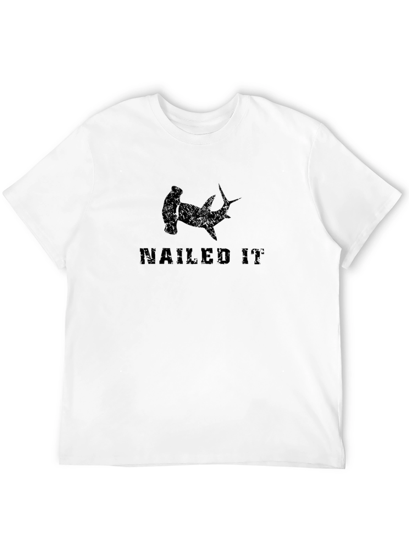 Nailed It Hammerhead Shark Graphic Tee