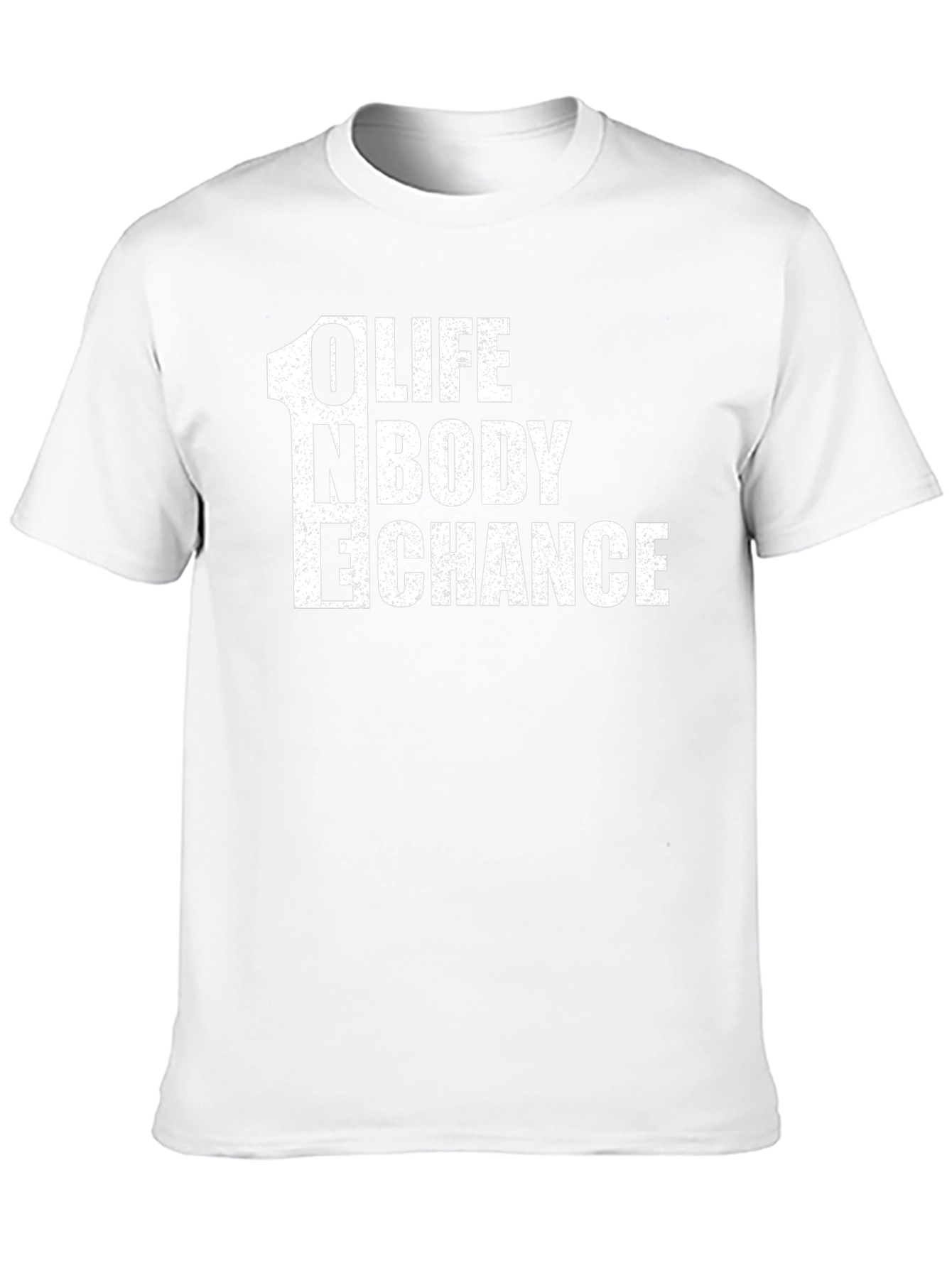 One Life One Body One Chance Black T-Shirt