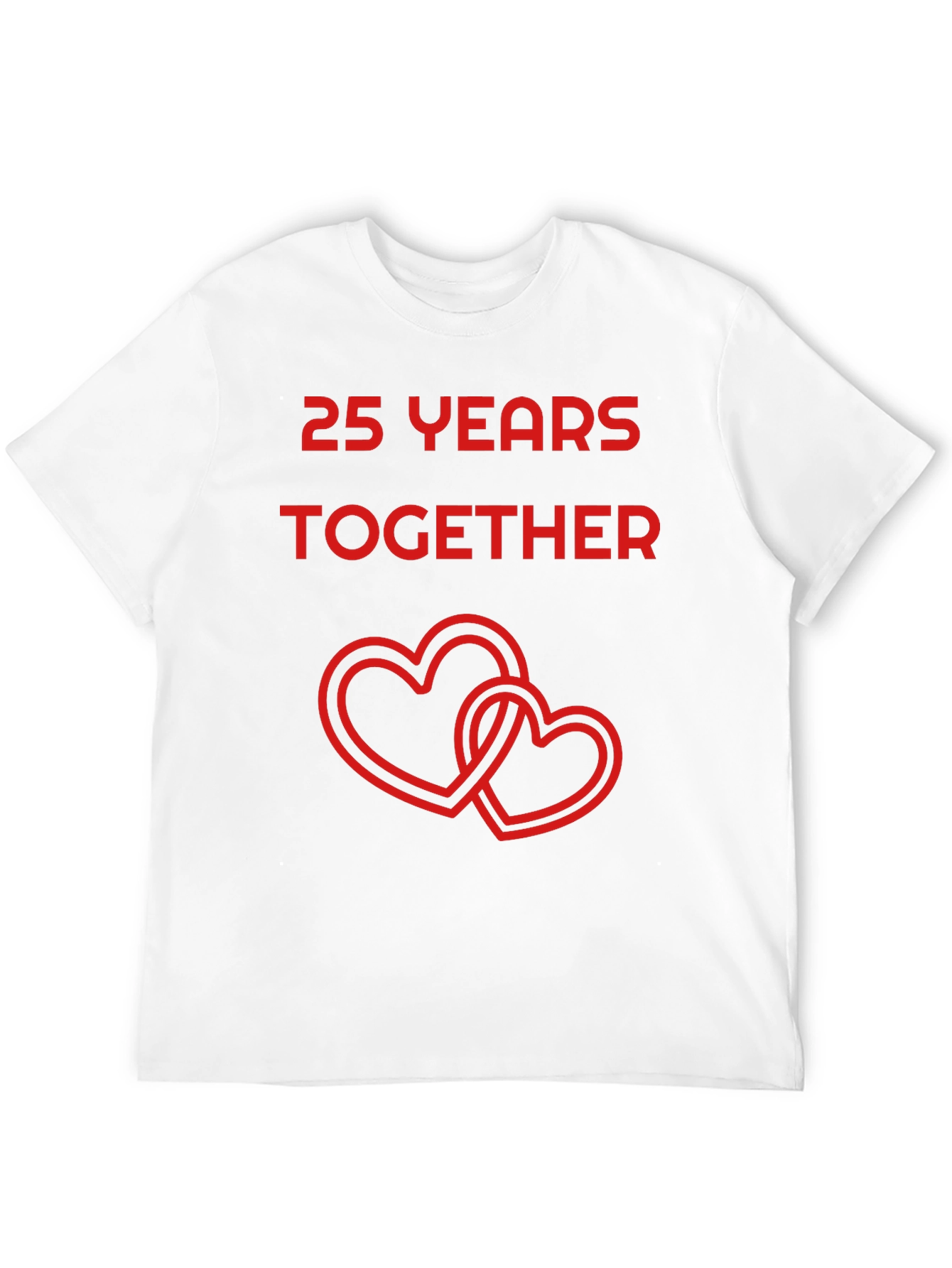 25 Years Together Anniversary T-Shirt