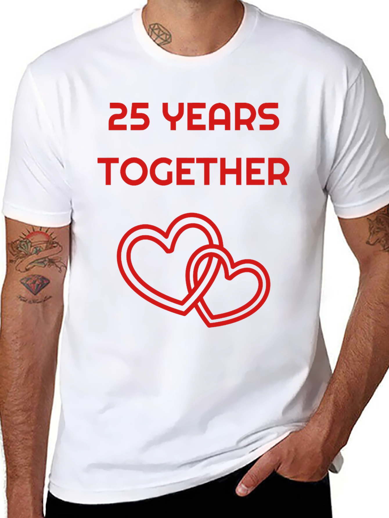 25 Years Together Anniversary T-Shirt