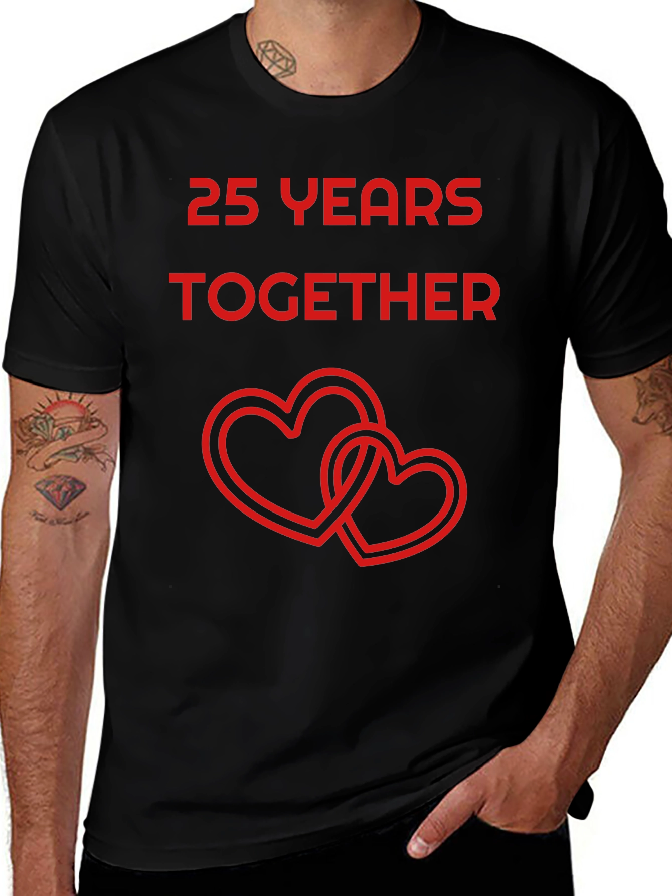 25 Years Together Anniversary T-Shirt