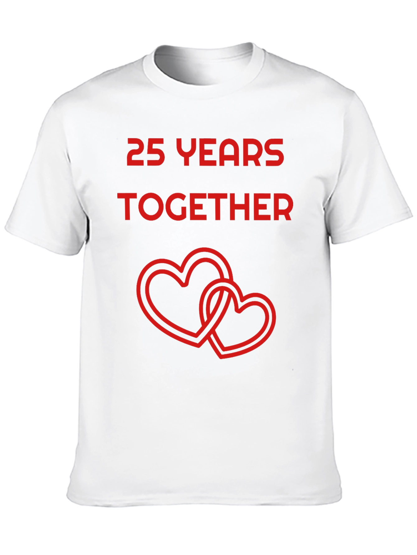 25 Years Together Anniversary T-Shirt