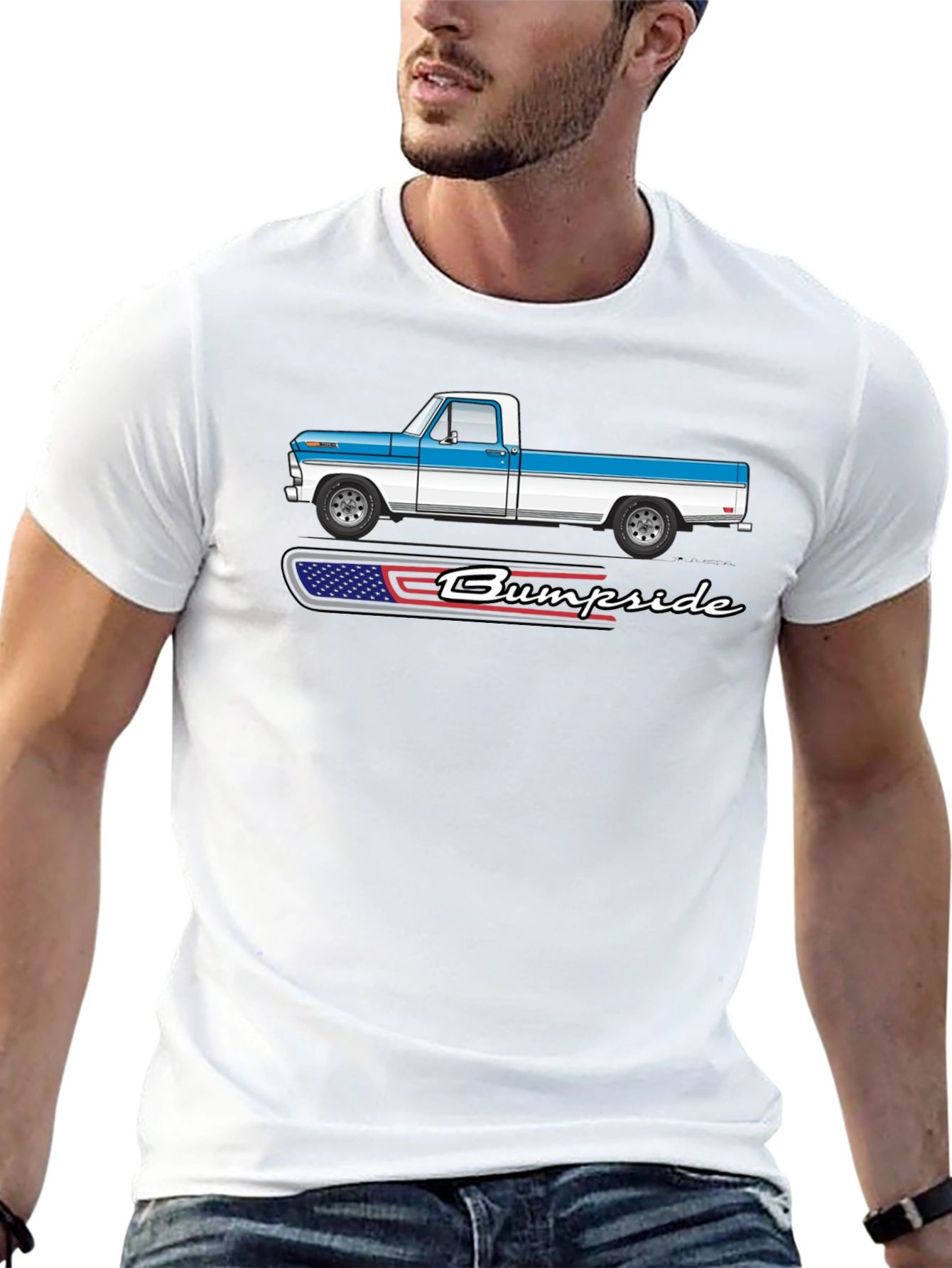 Bump Side Truck T-Shirt