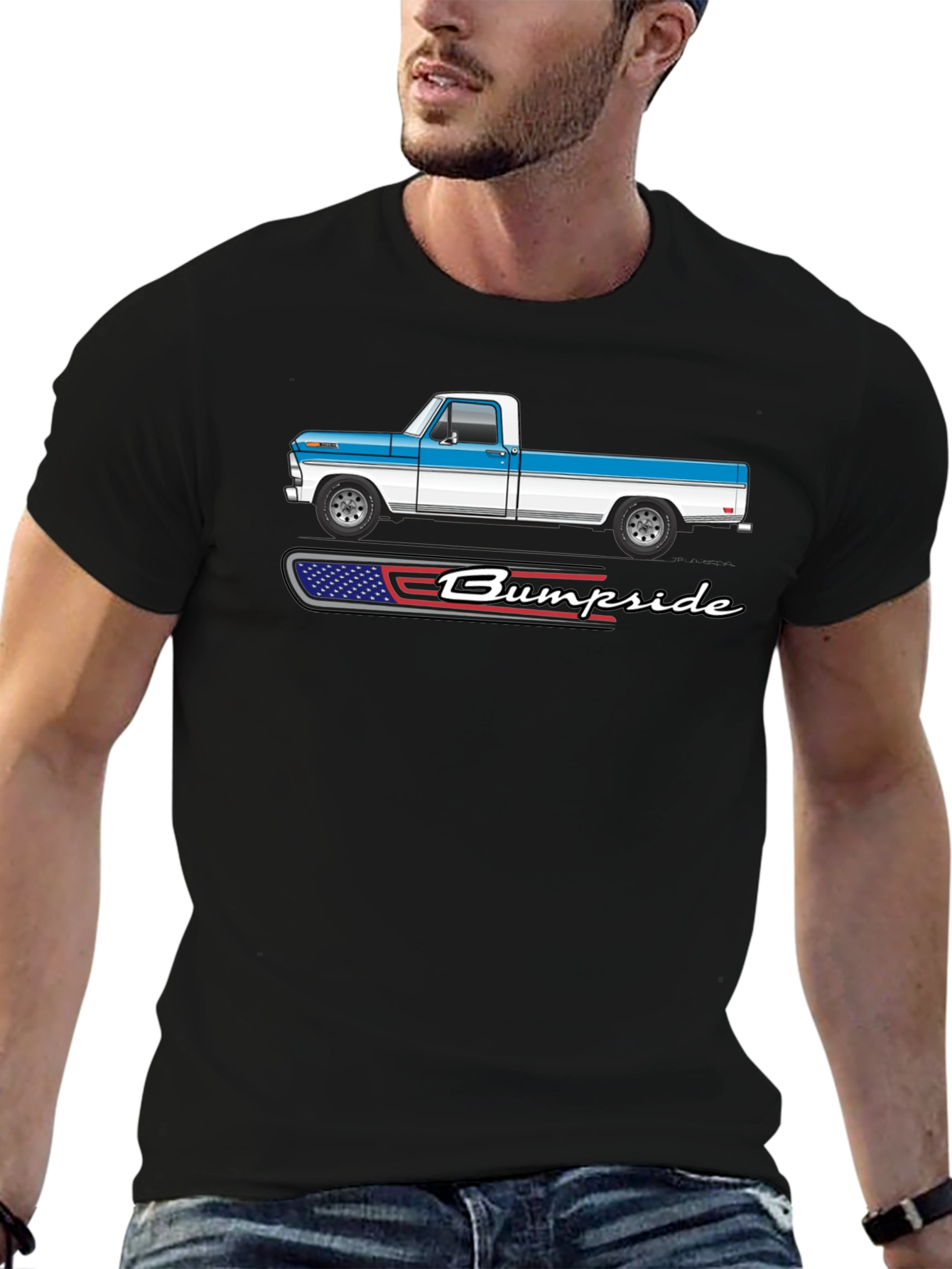 Bump Side Truck T-Shirt