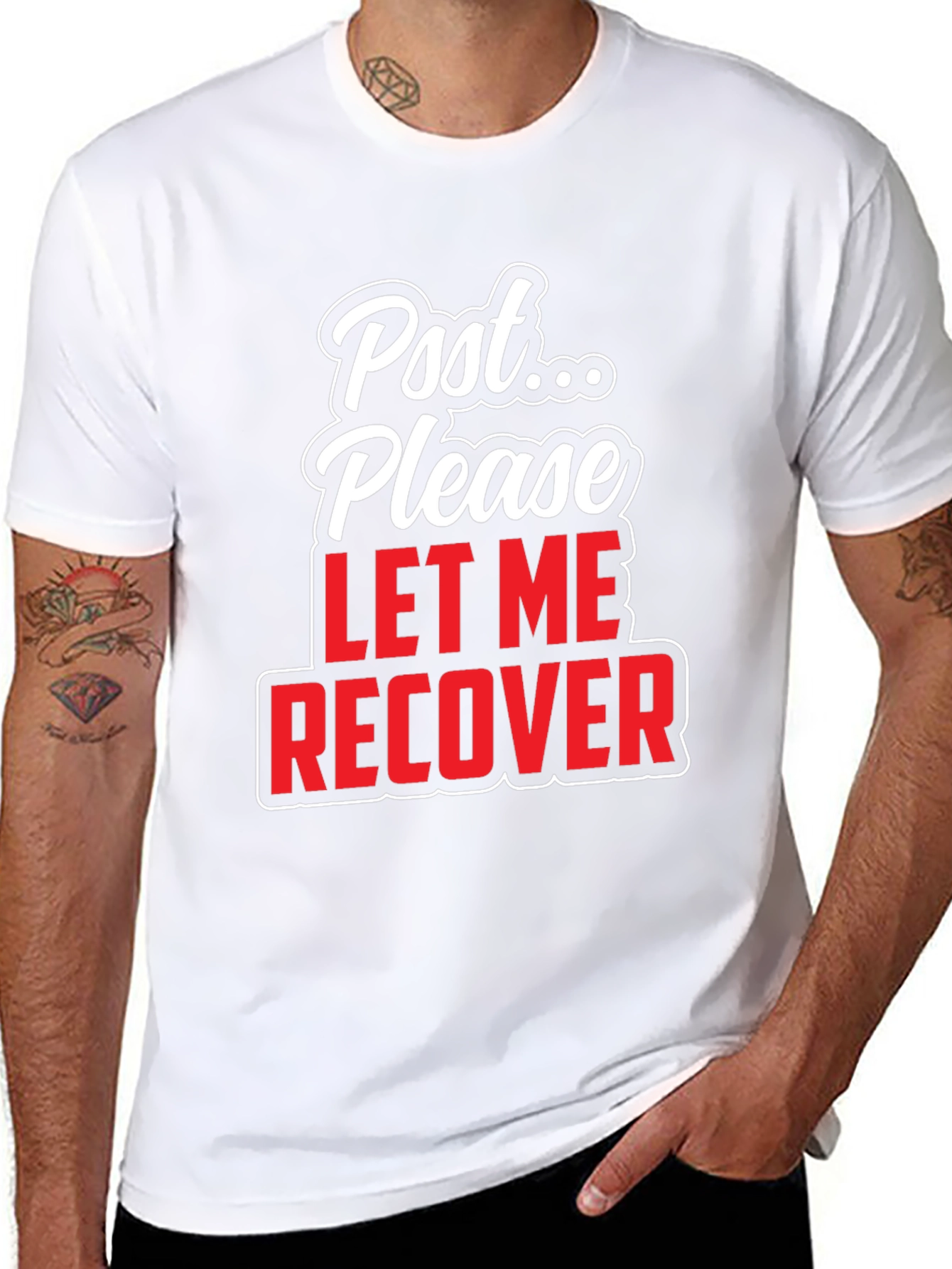Post Please Let Me Recover Graphic T-Shirt