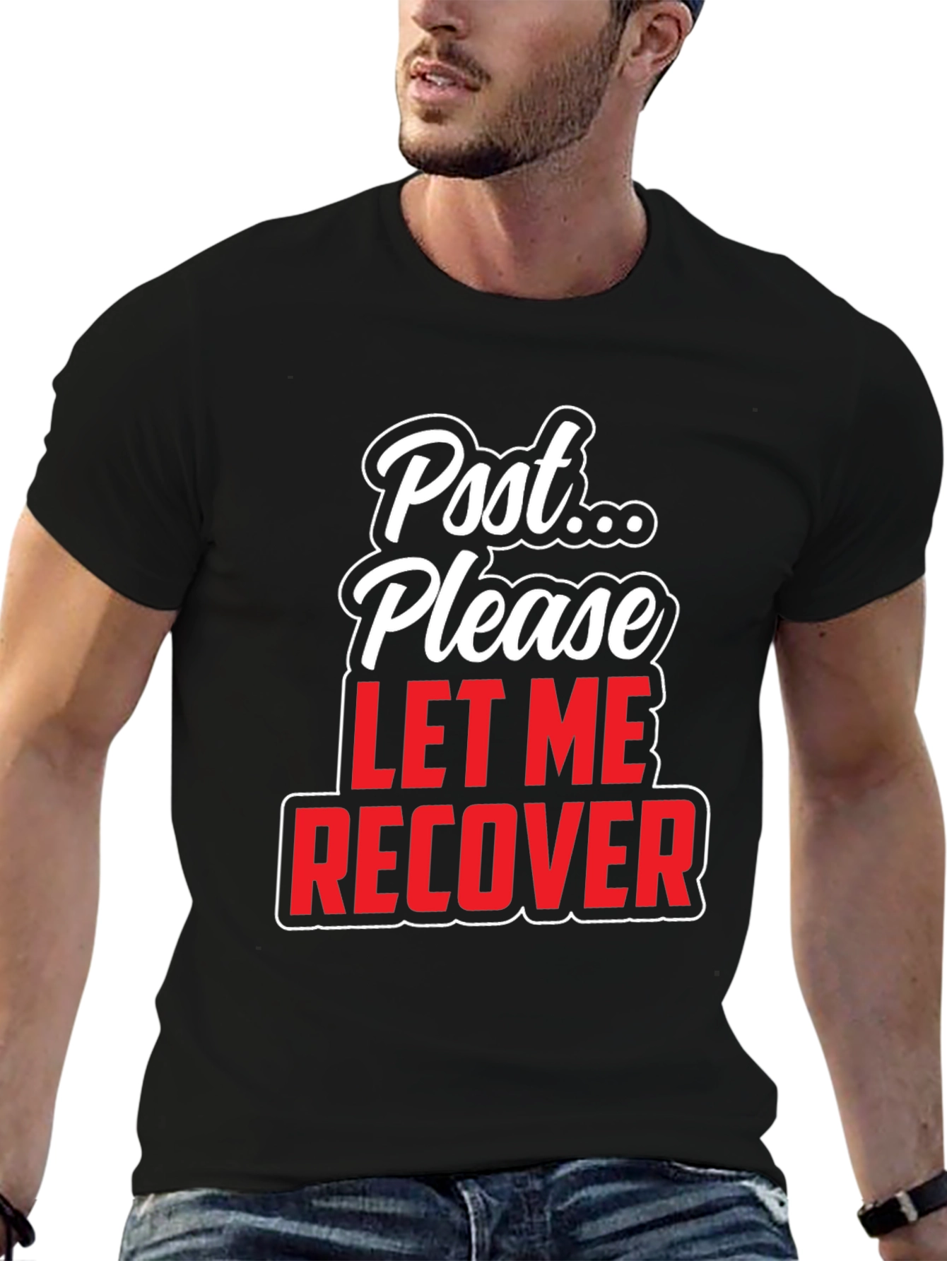 Post Please Let Me Recover Graphic T-Shirt