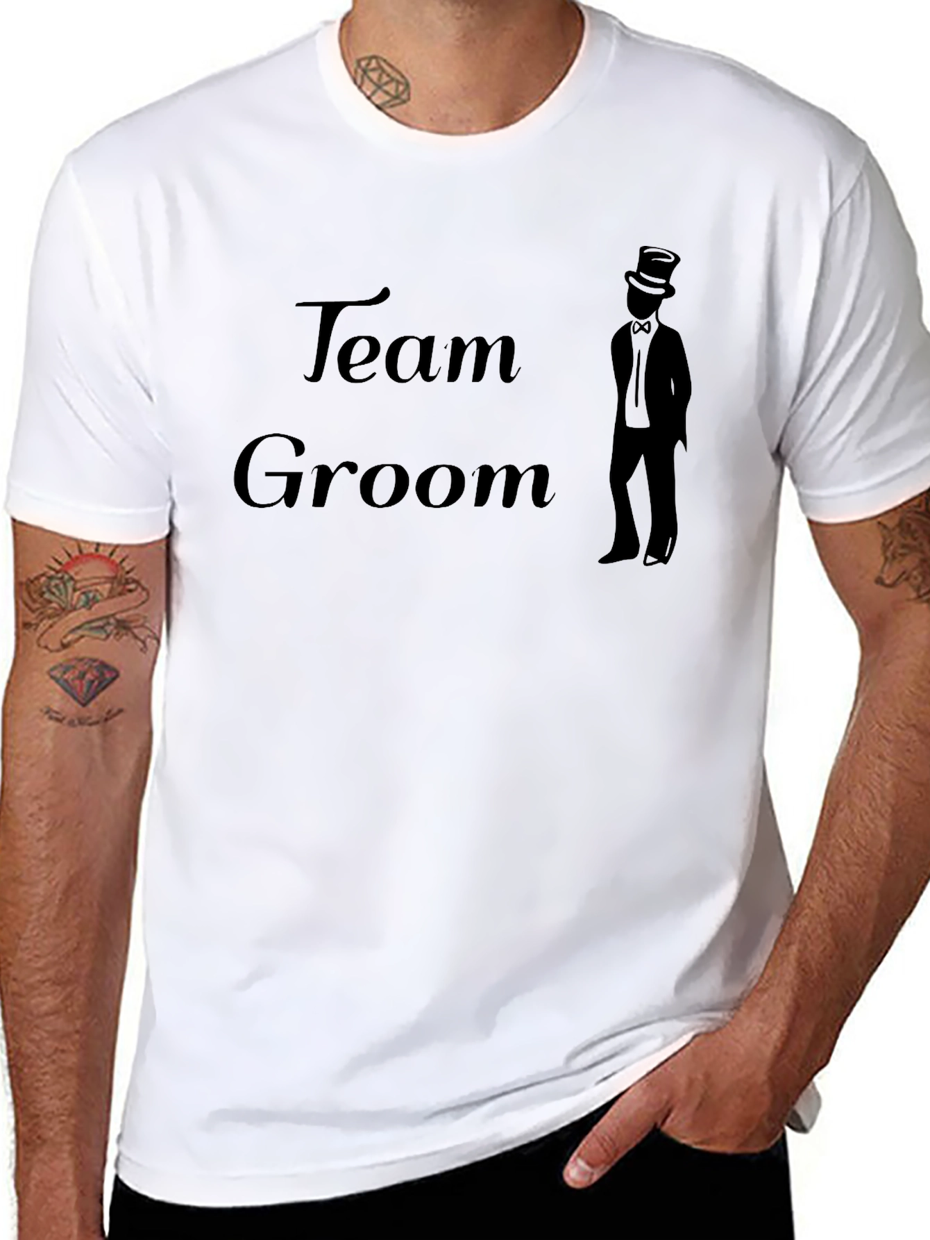 Team Groom T-Shirt - Wedding Party Apparel