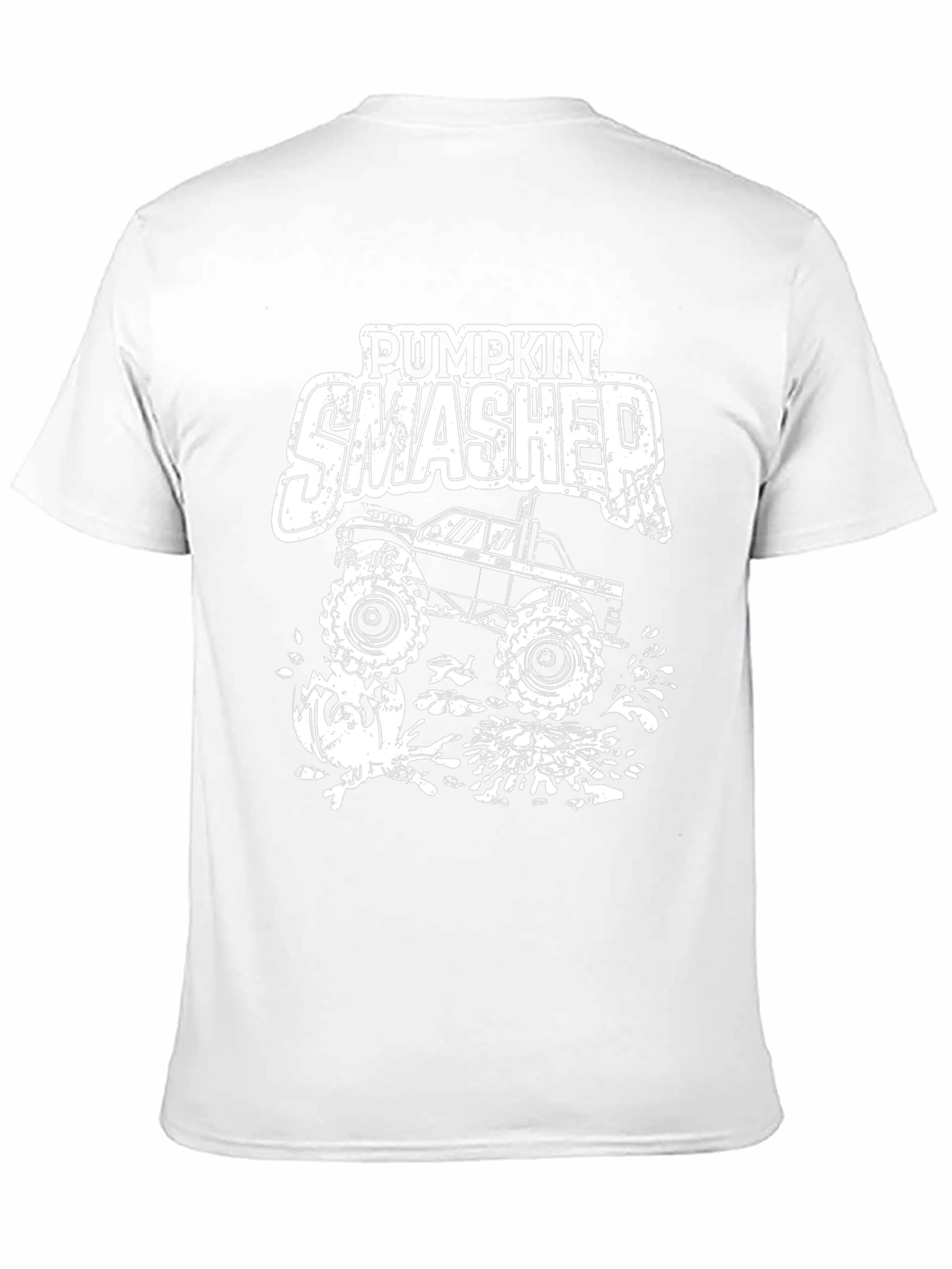 Pumpkin Smasher Monster Truck Graphic Tee