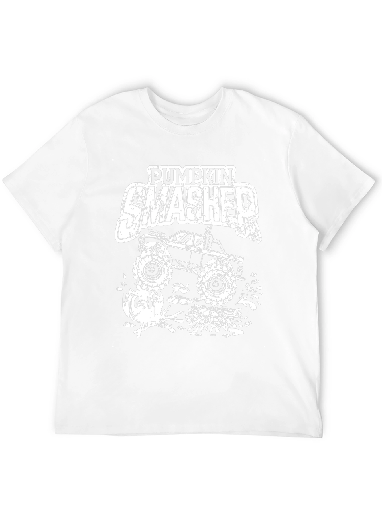 Pumpkin Smasher Monster Truck Graphic Tee