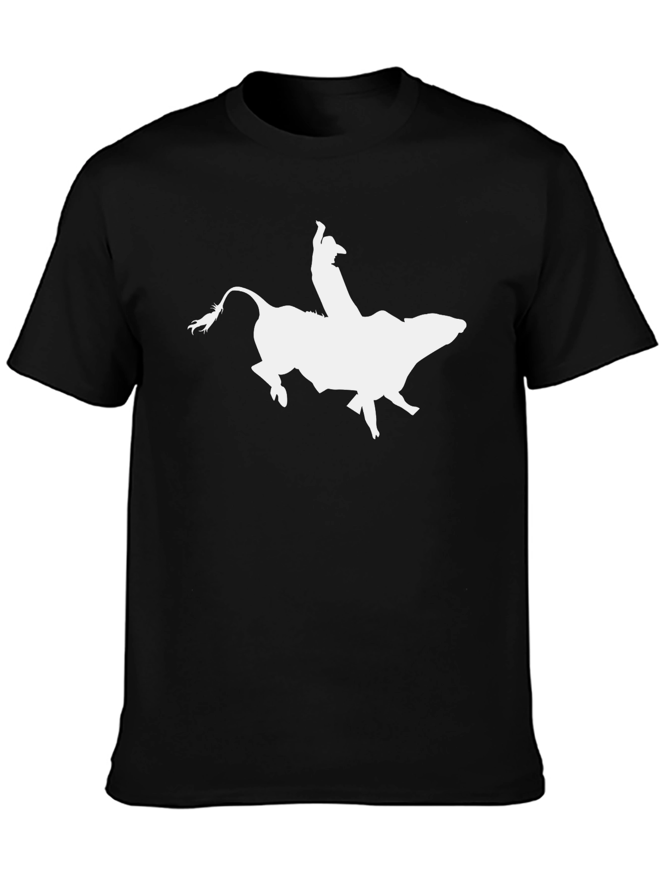Bull Riding Graphic Tee - Classic Western Style