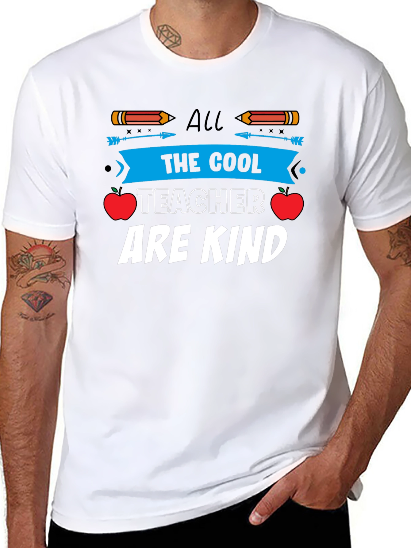 Cool Teacher Graphic T-Shirt