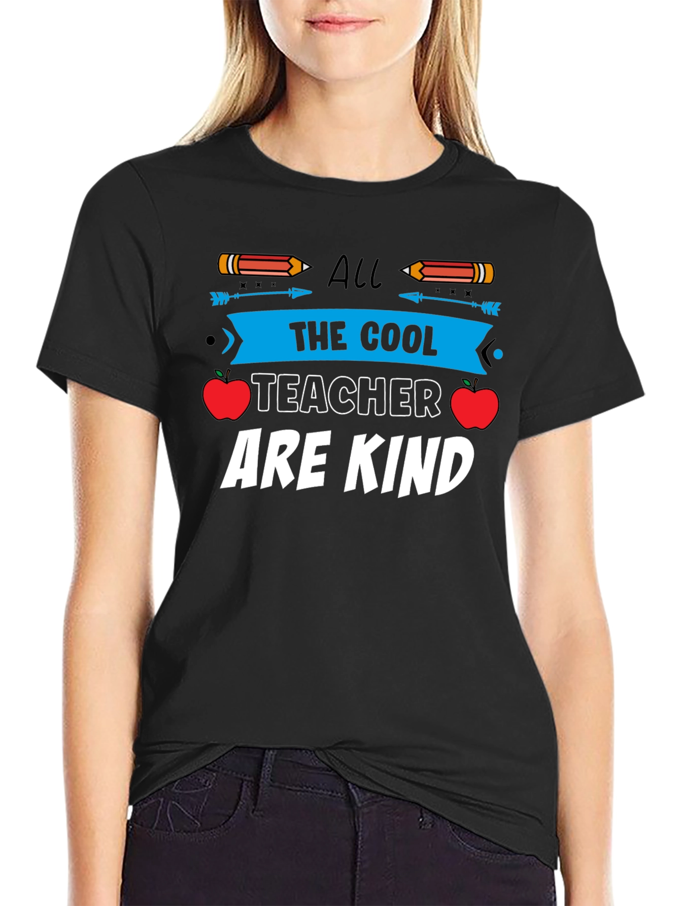 Cool Teacher Graphic T-Shirt