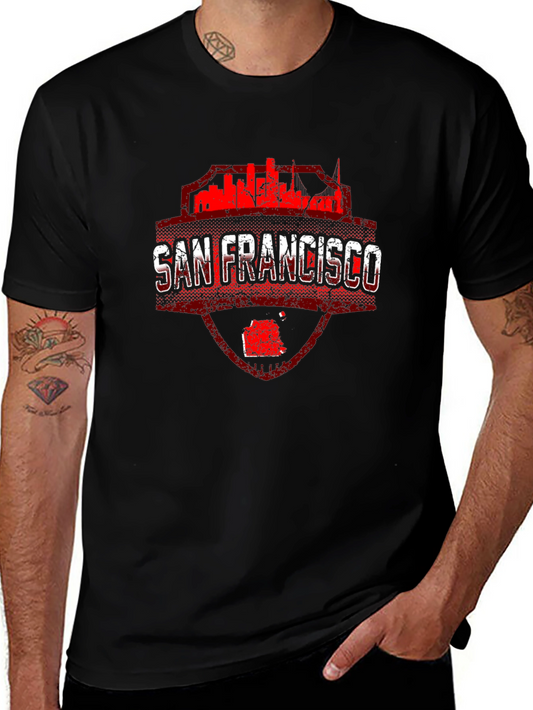 San Francisco Skyline Graphic T-Shirt